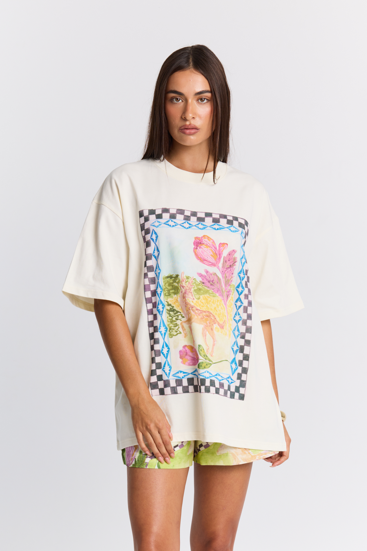 Celestial Garden Oversize Tee - Coming Soon