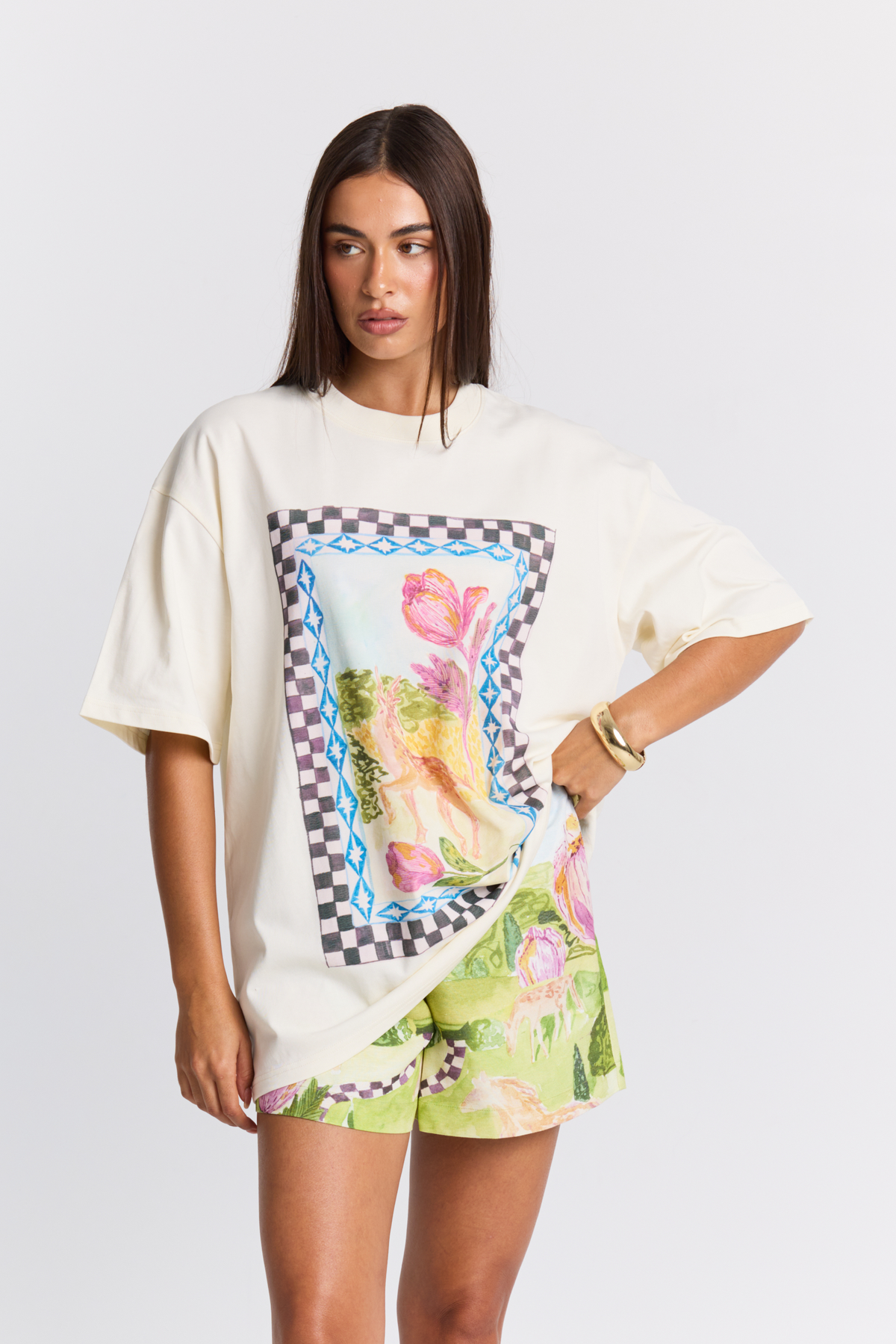 Celestial Garden Oversize Tee - Coming Soon