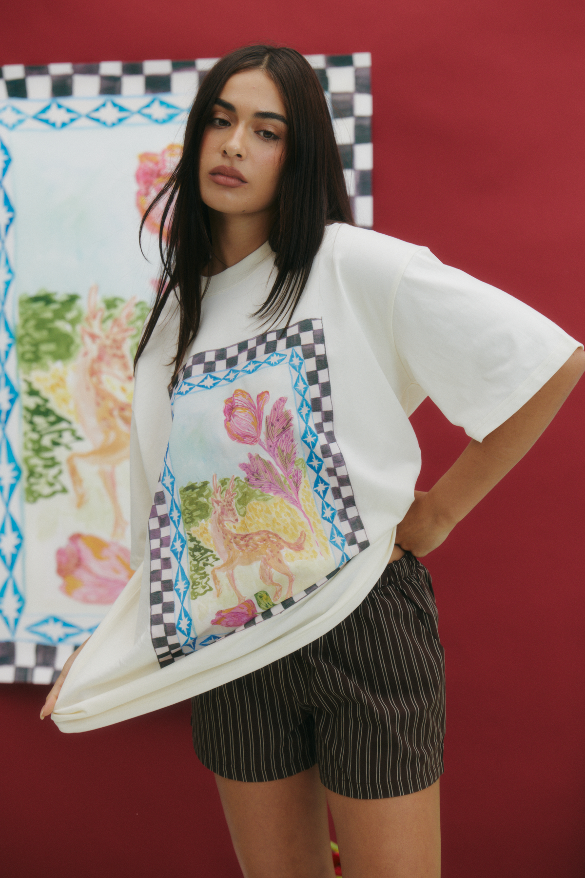 Celestial Garden Oversize Tee - Coming Soon