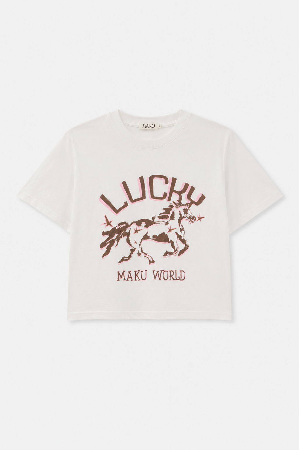 Lucky Stars Boxy Crop Tee