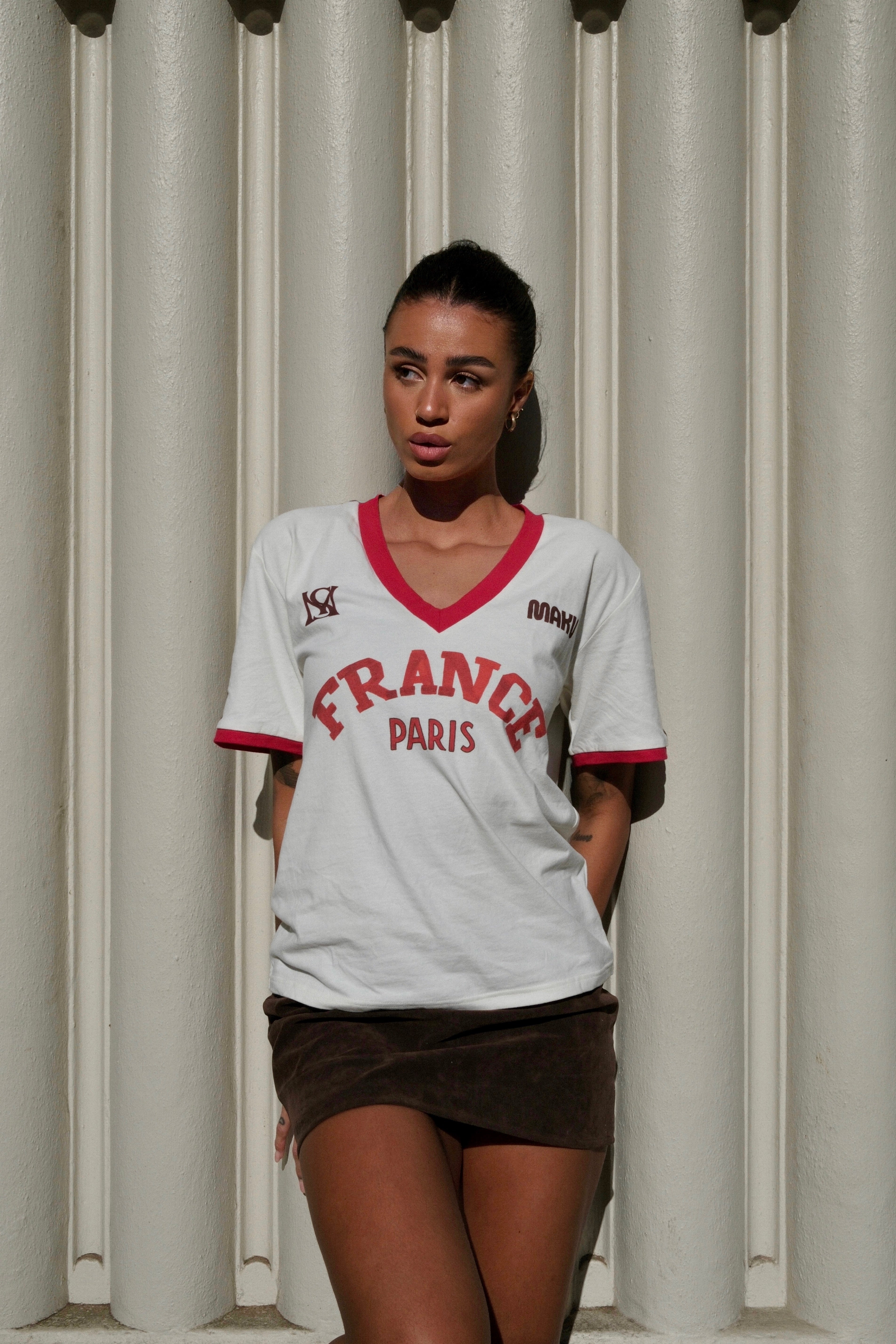 France V-Neck Tee