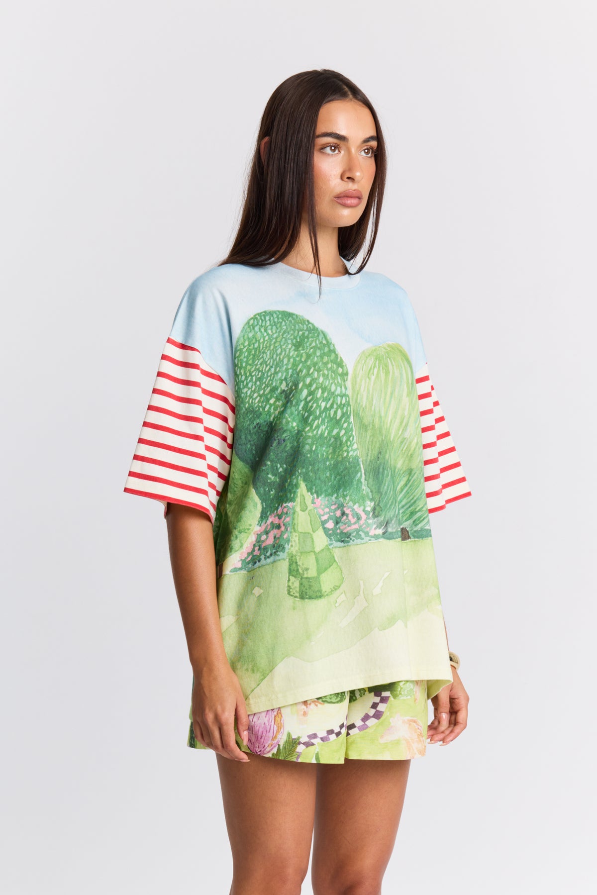 Gardenia Oversized Tee - Coming Soon
