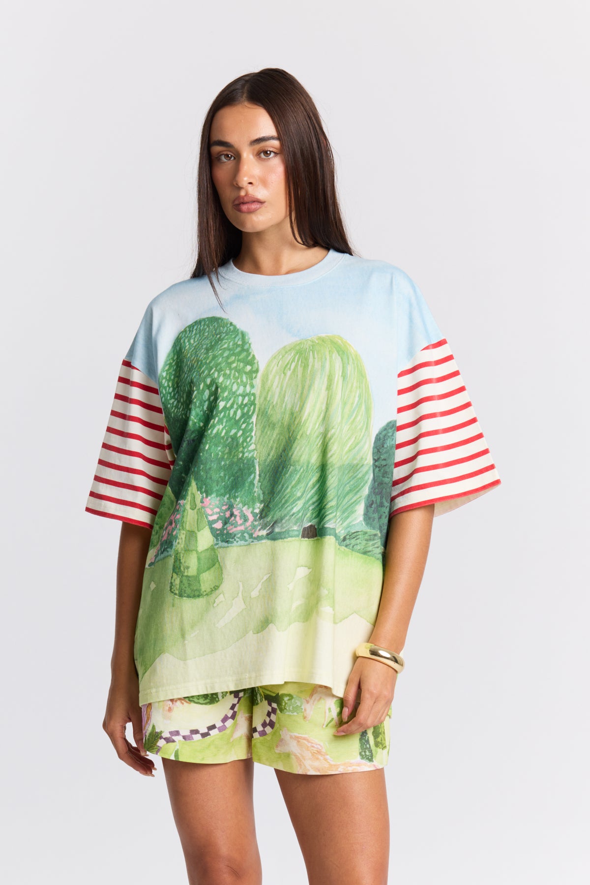 Gardenia Oversized Tee - Coming Soon