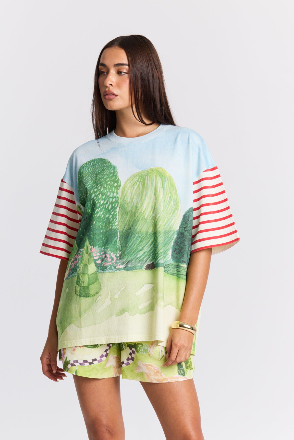 Gardenia Oversized Tee - Coming Soon