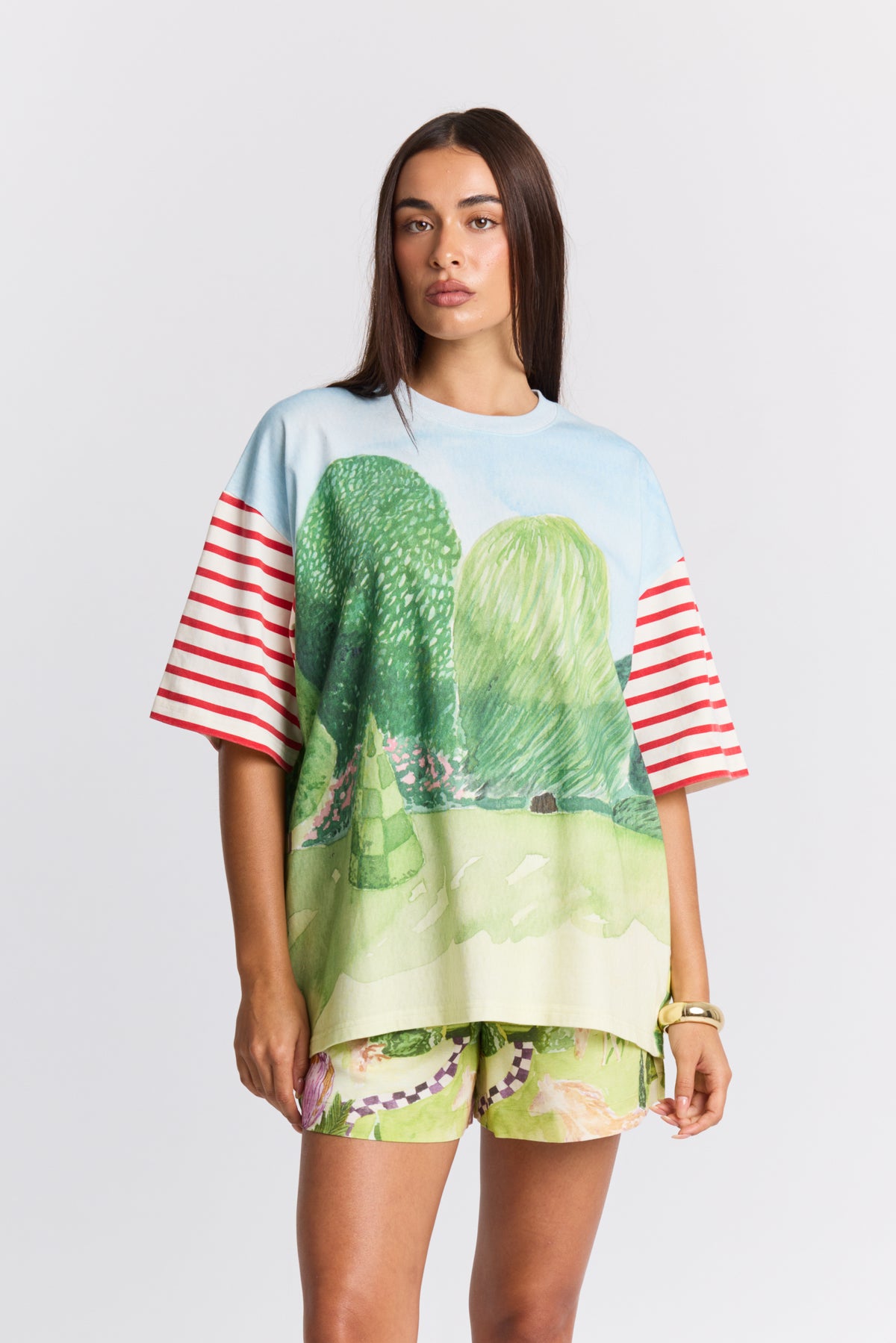 Gardenia Oversized Tee - Coming Soon