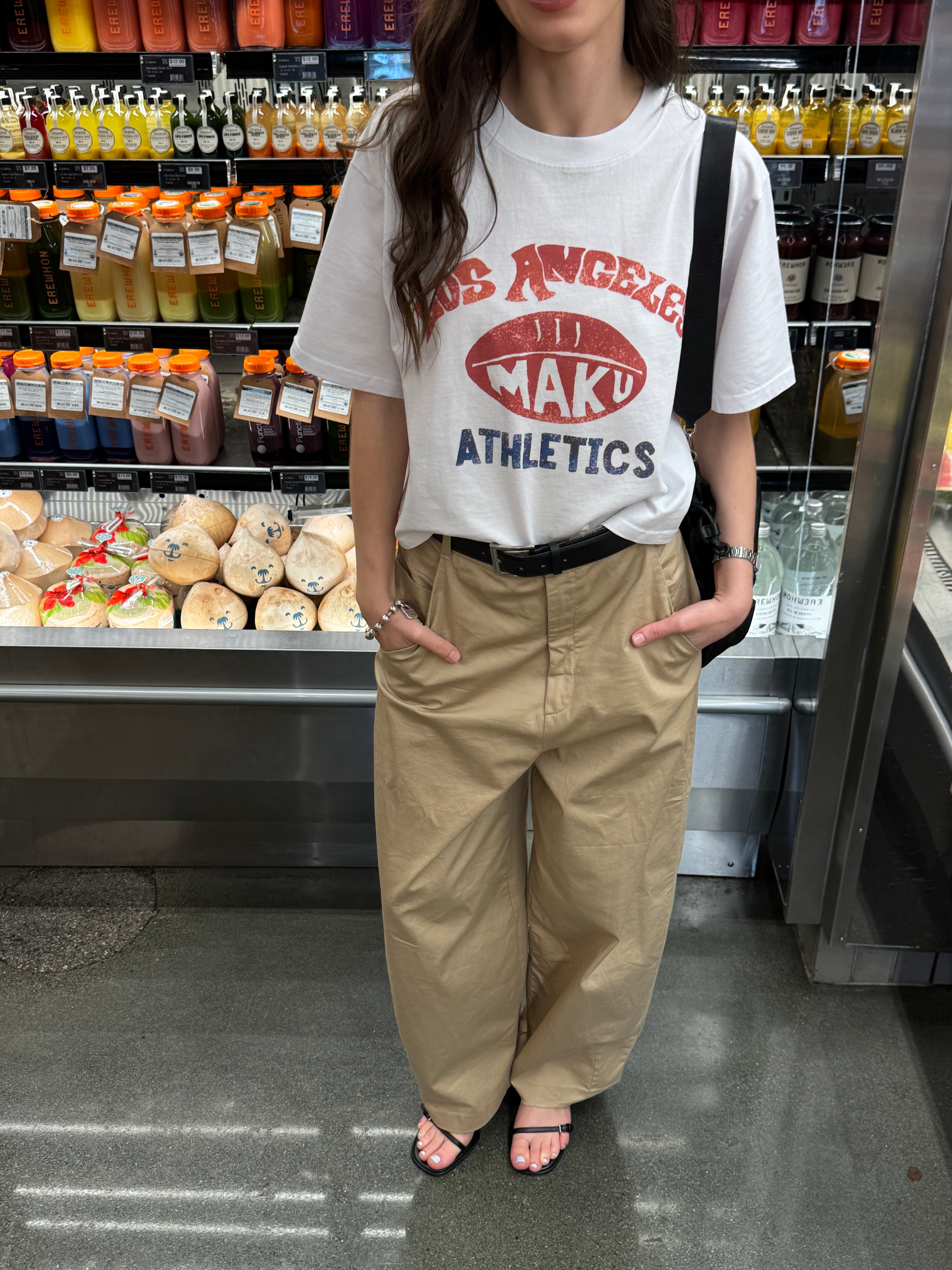 LA Athletics Boxy Crop Tee