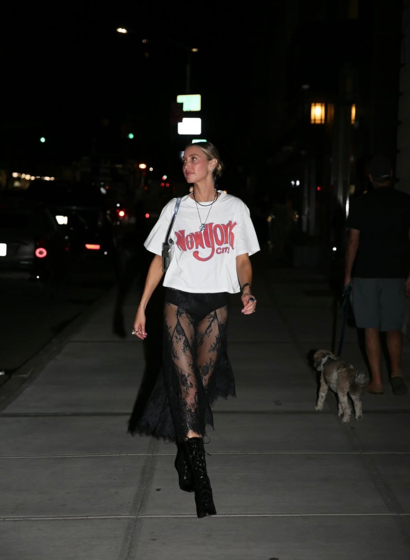 New York Logo Boxy Crop Tee