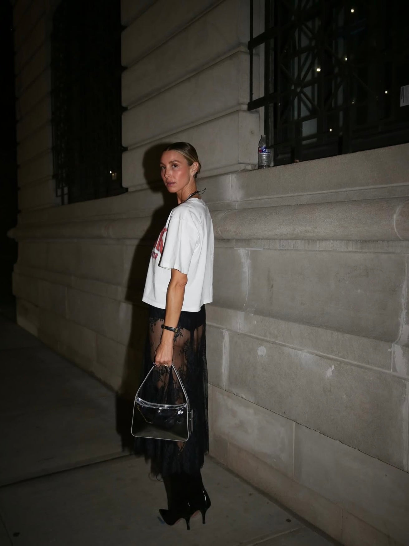 New York Logo Boxy Crop Tee