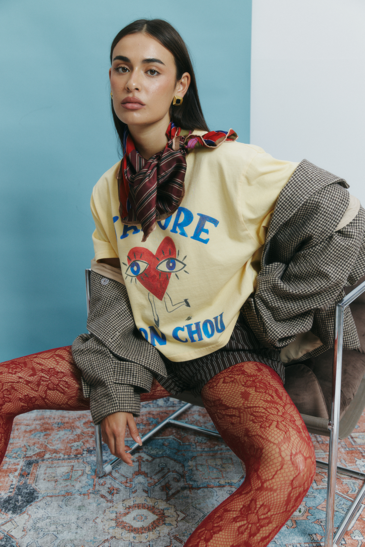 J'adore Mon Chou Boxy Crop Tee - COMING SOON