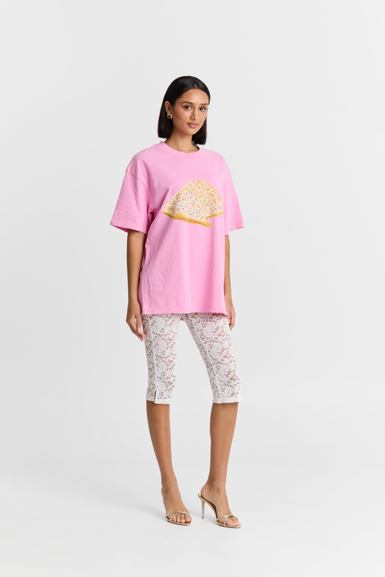 Fairy Bread Acid Wash Oversize Tee