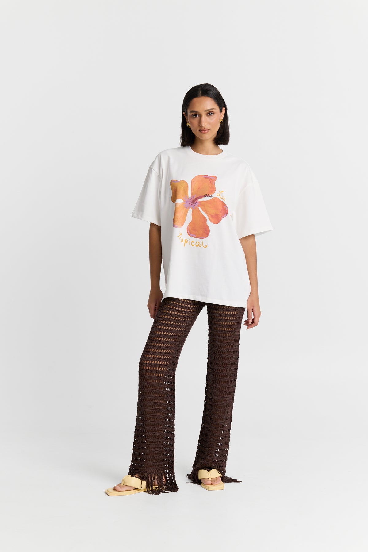 Le Fleur Oversize White