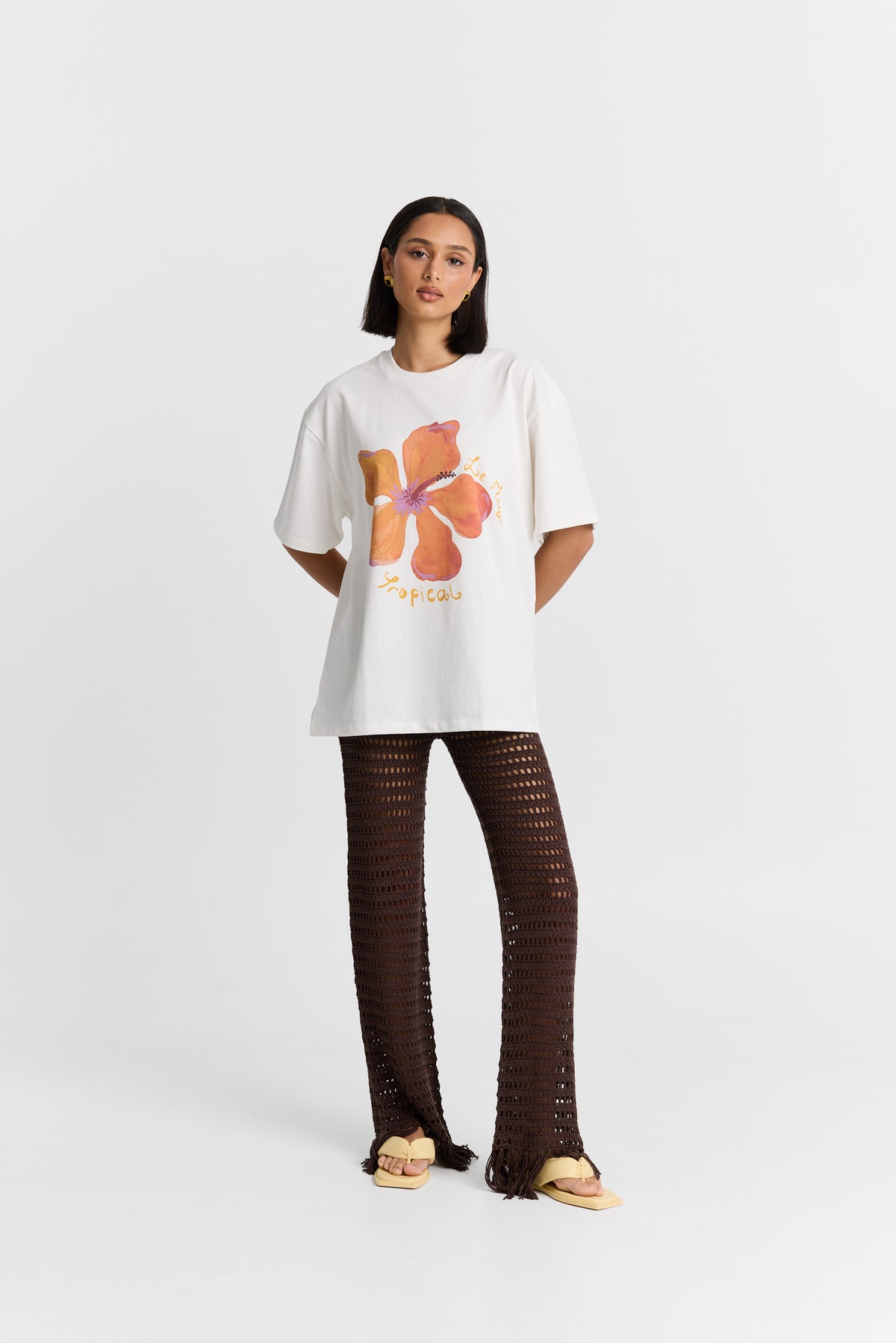 Le Fleur Oversize White
