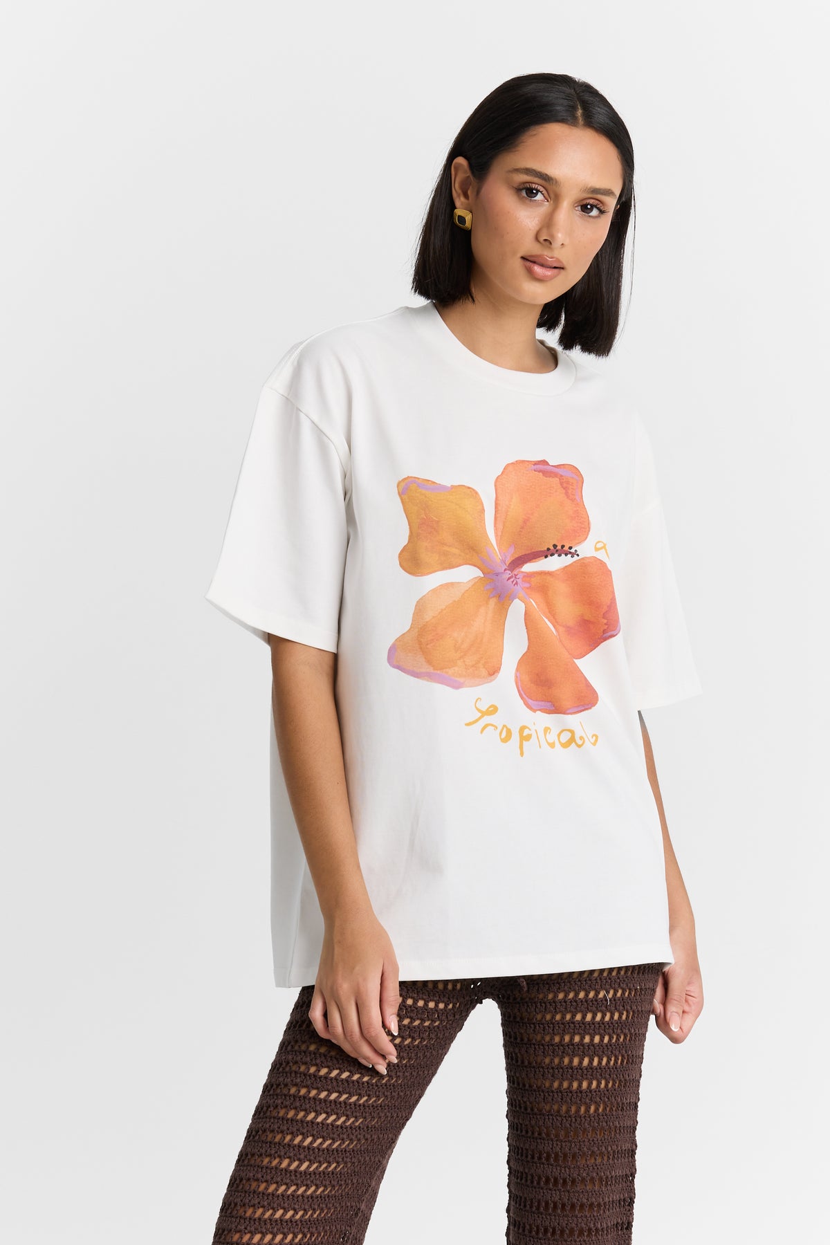Le Fleur Oversize White