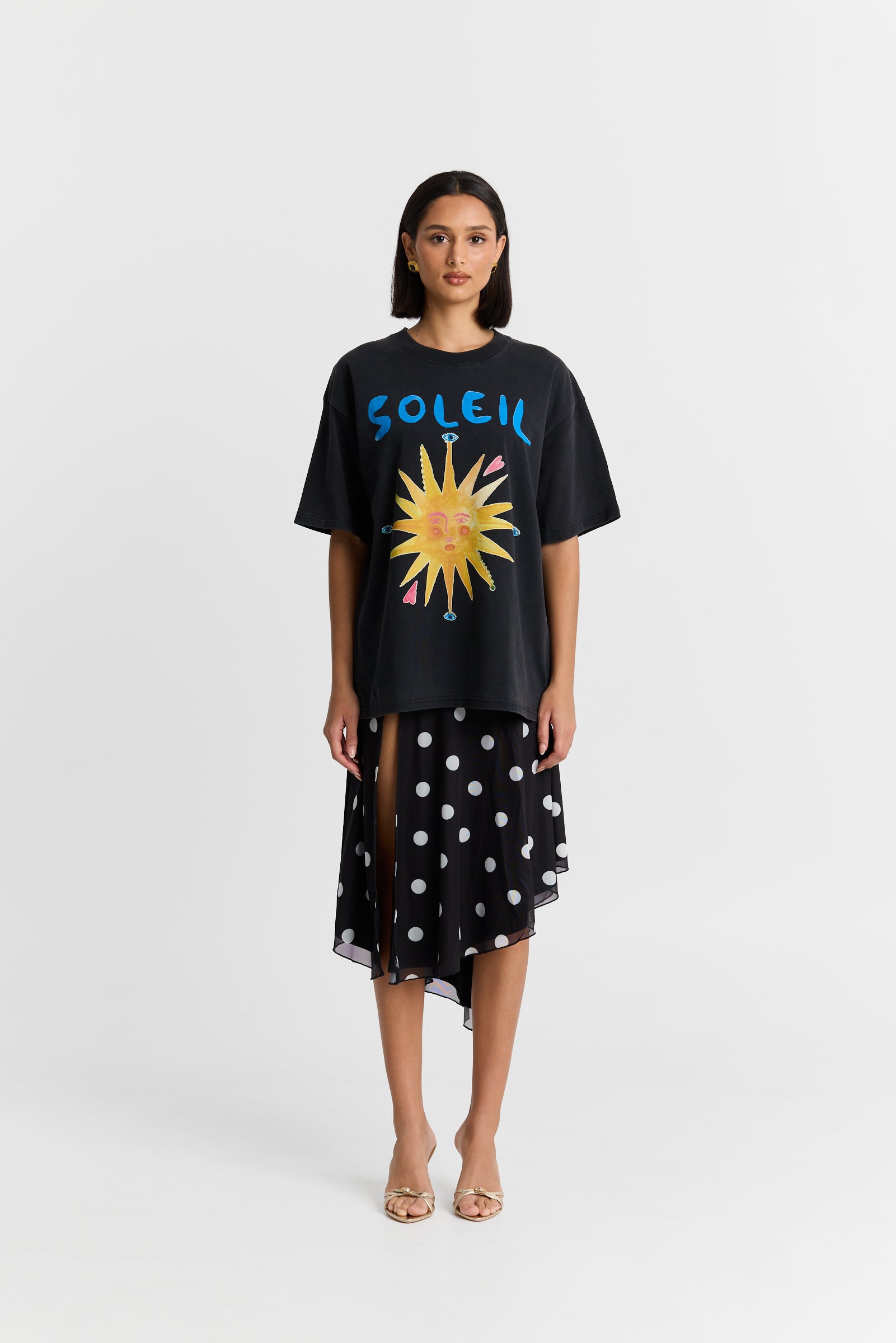 Soleil Oversize Wash Tee