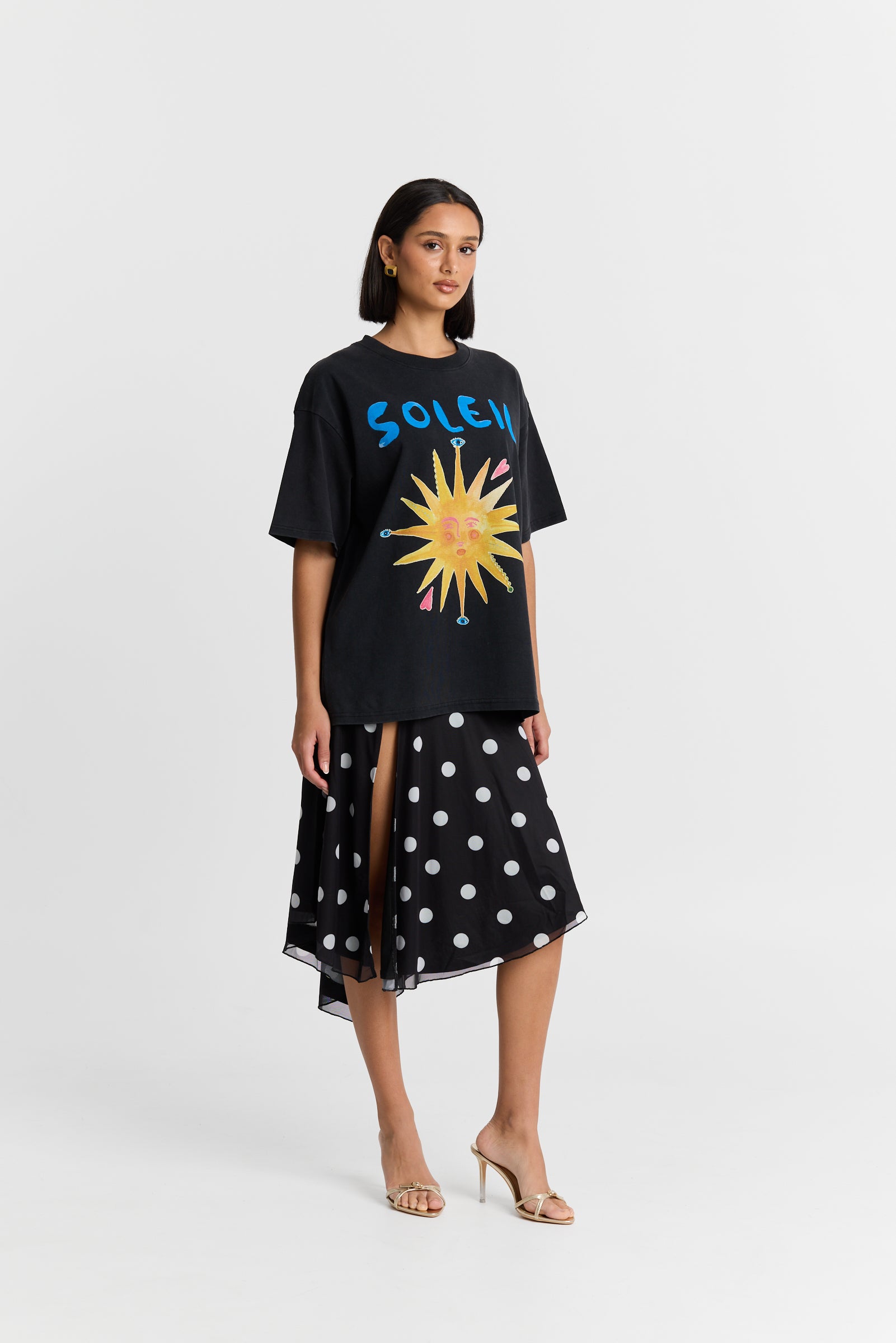 Soleil Oversize Wash Tee