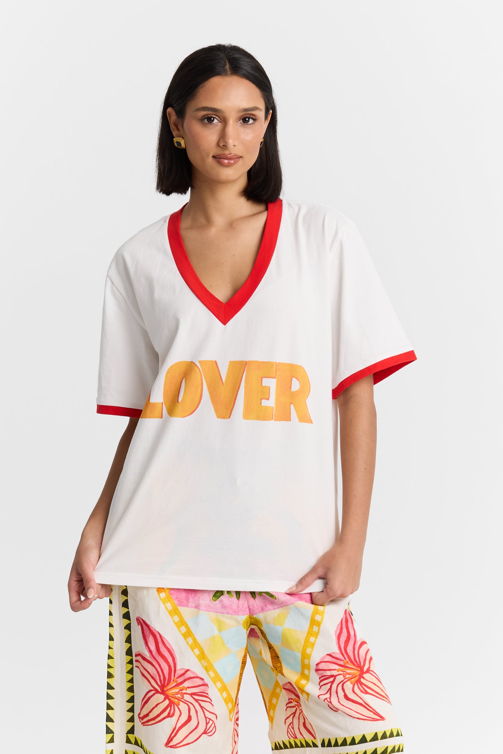 Lover V-Neck Tee