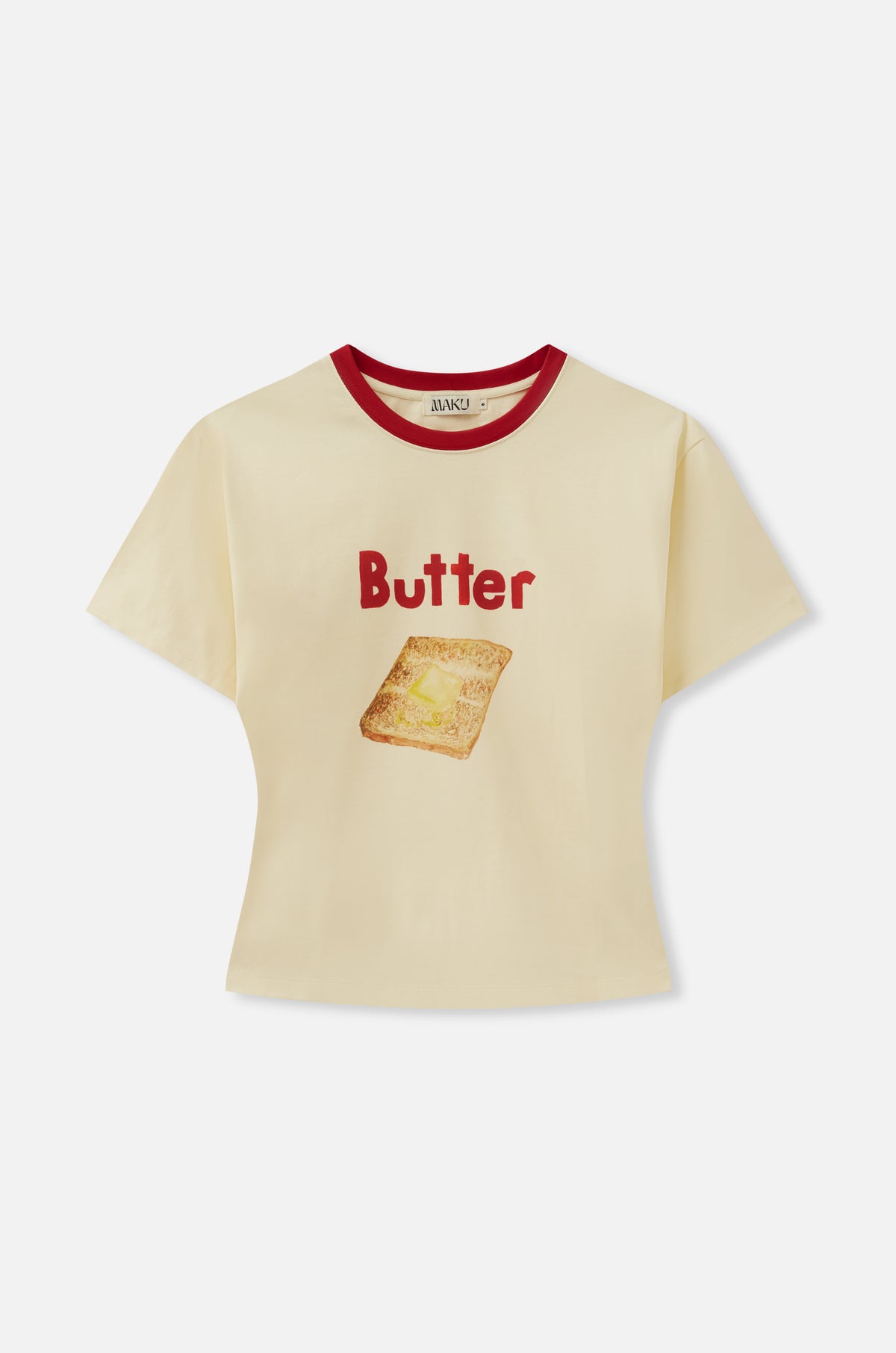 Butter On Toast Fitted Tee