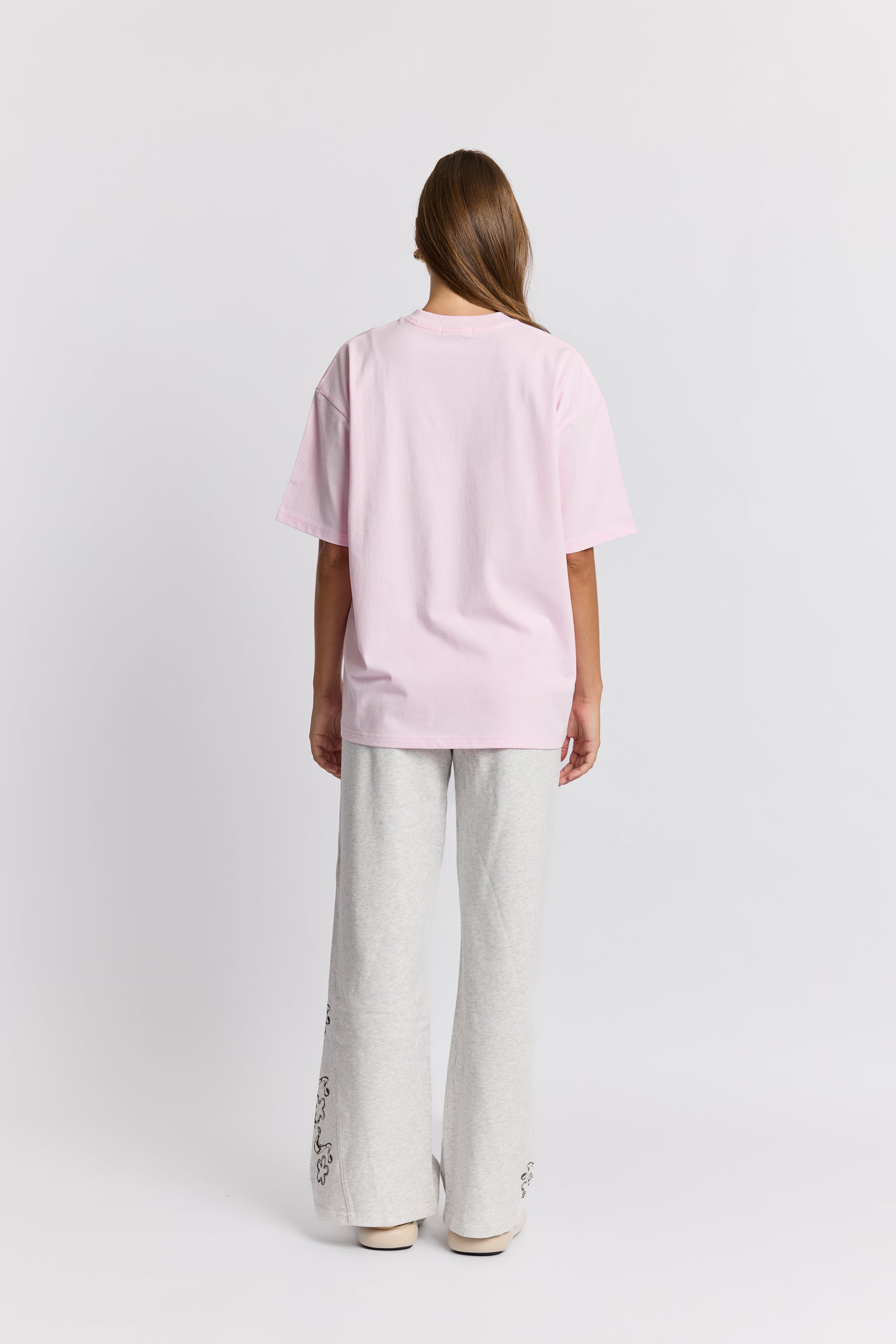 Smiley Flower Oversize Tee