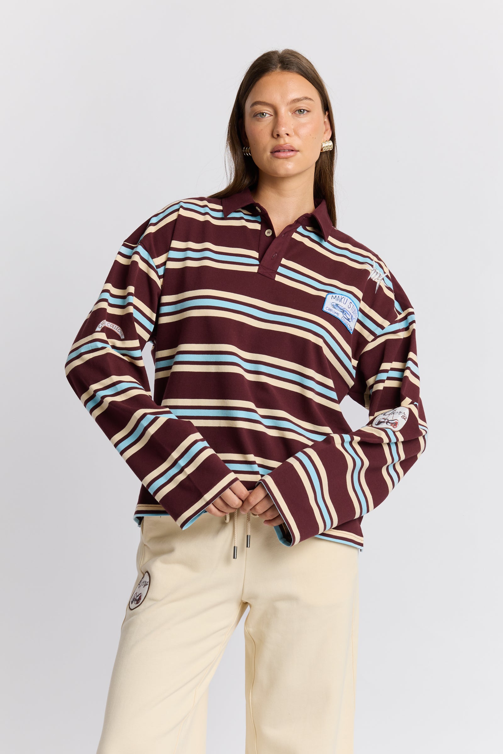 Chrome Elements Rugby Long Sleeve