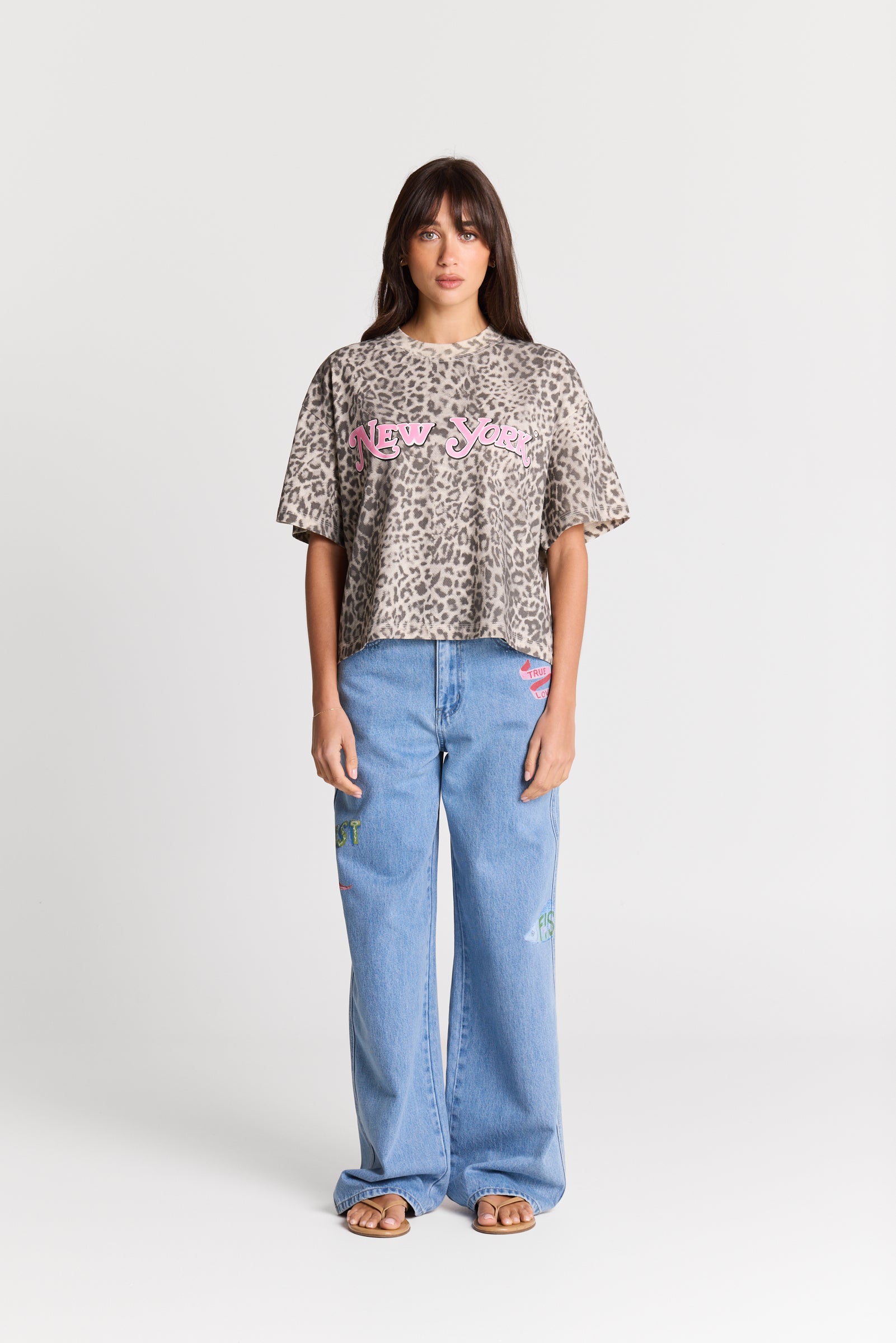 New York Leopard Tee
