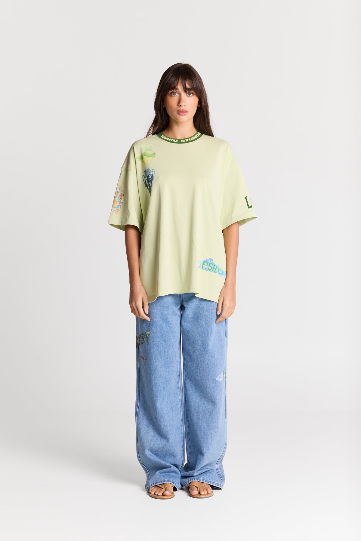 Tattoo Studio Oversized Tee