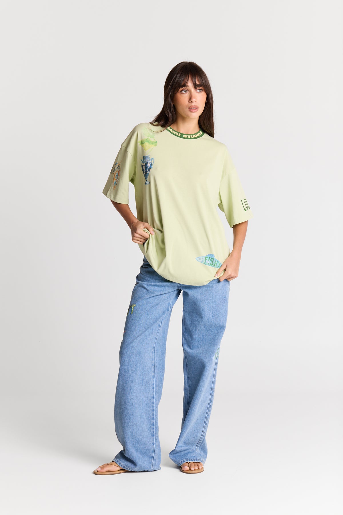 Tattoo Studio Oversized Tee