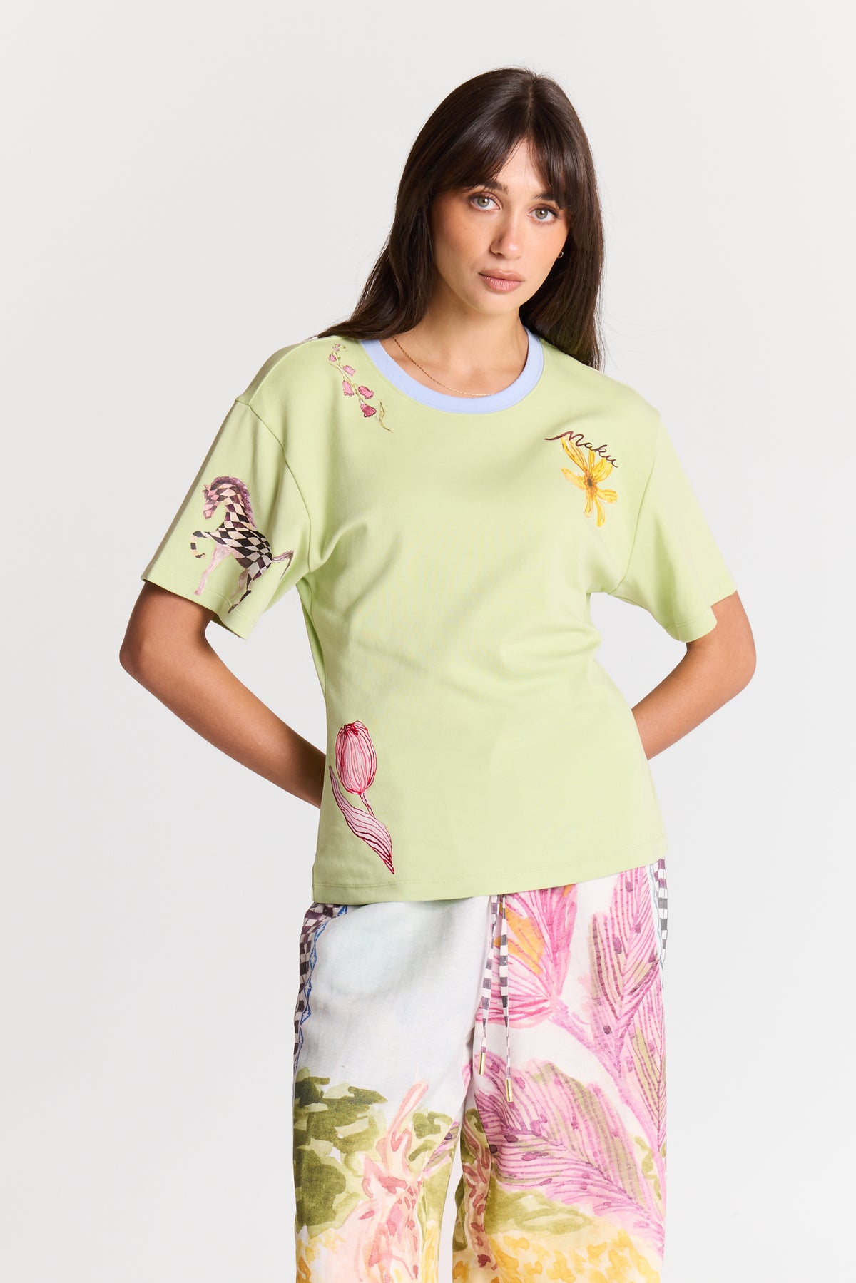 Flower Party Fitted Tee - Coming Soon