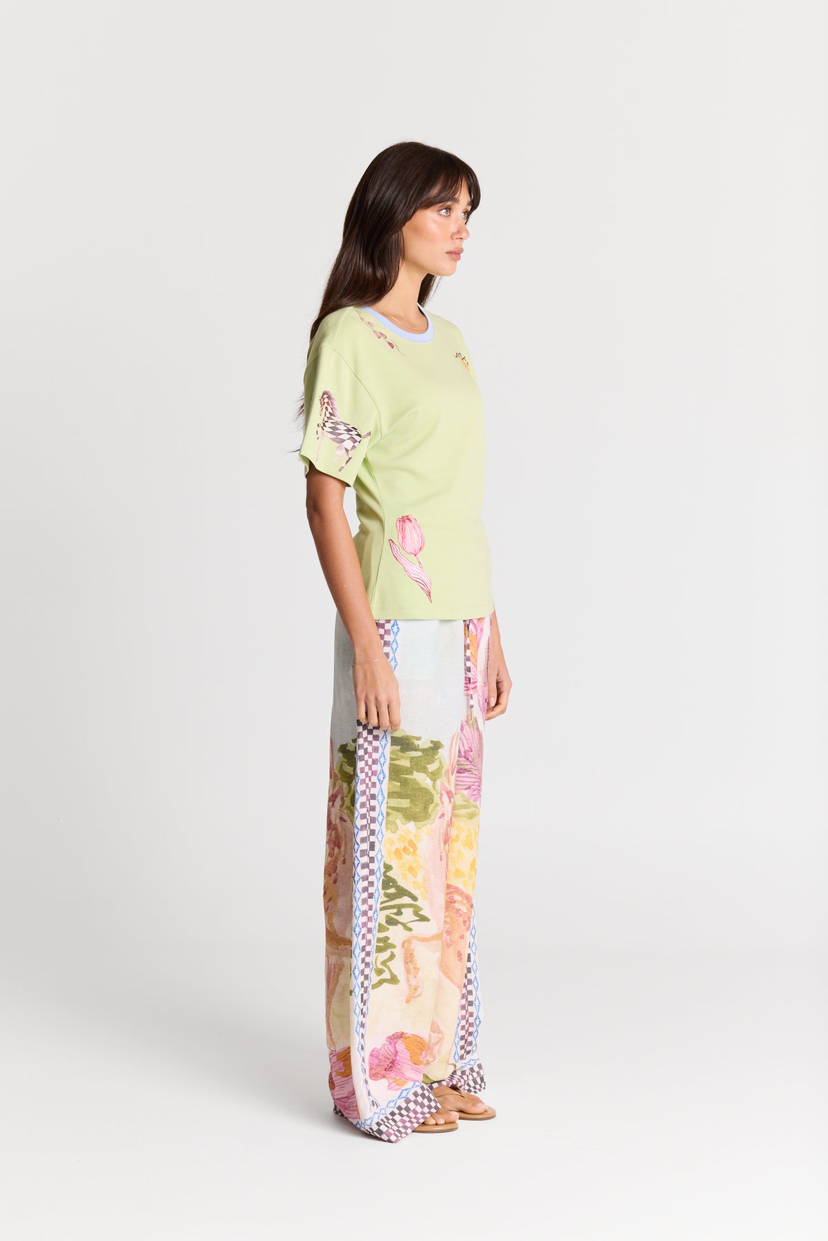 Flower Party Fitted Tee - Coming Soon