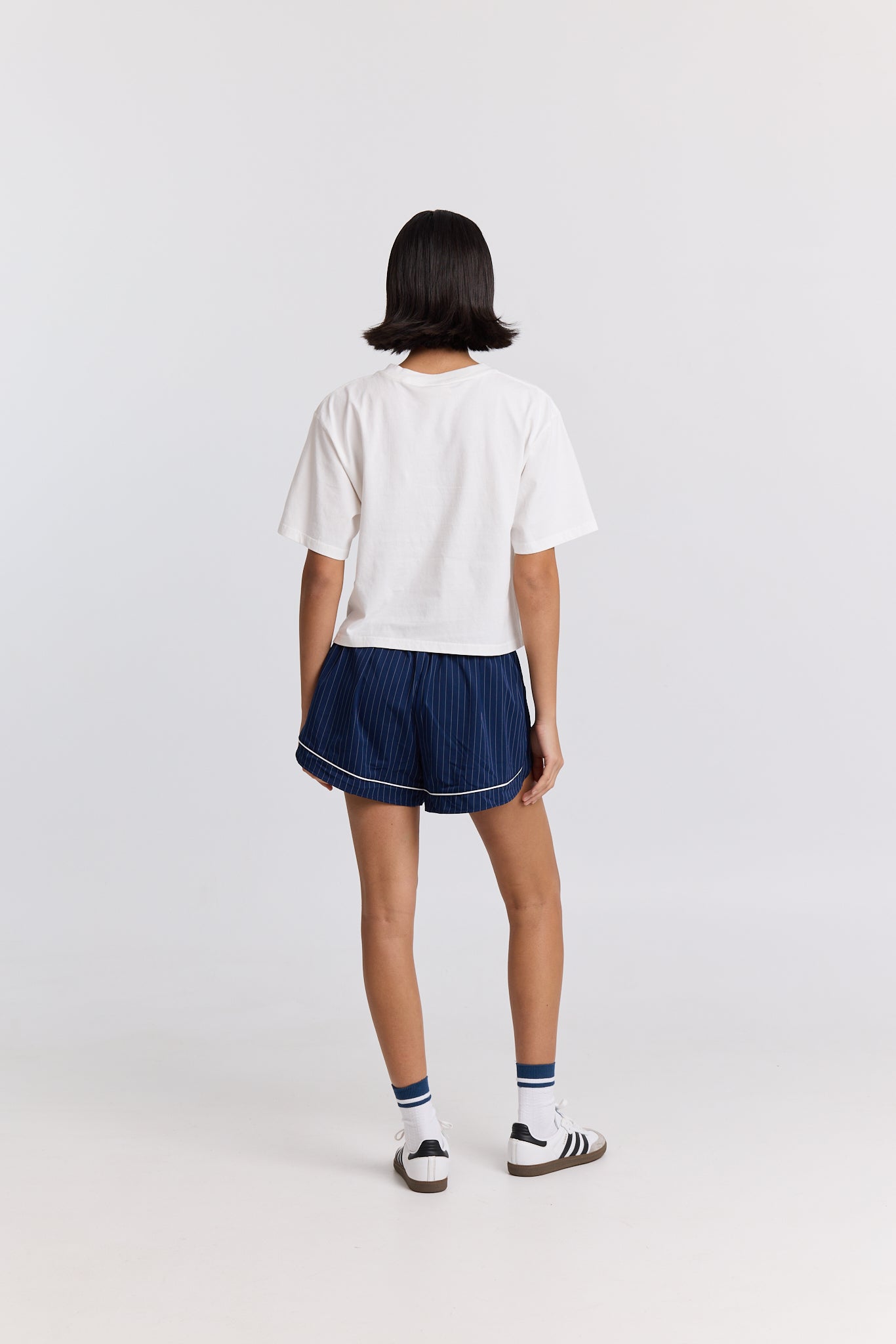 Tennis Social Boxy Crop Tee