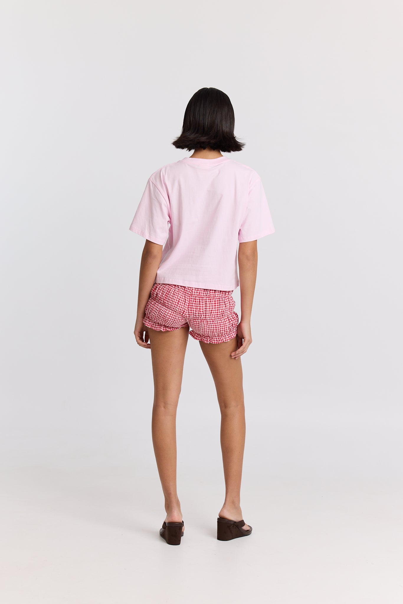 Grazie Mille Boxy Crop Tee