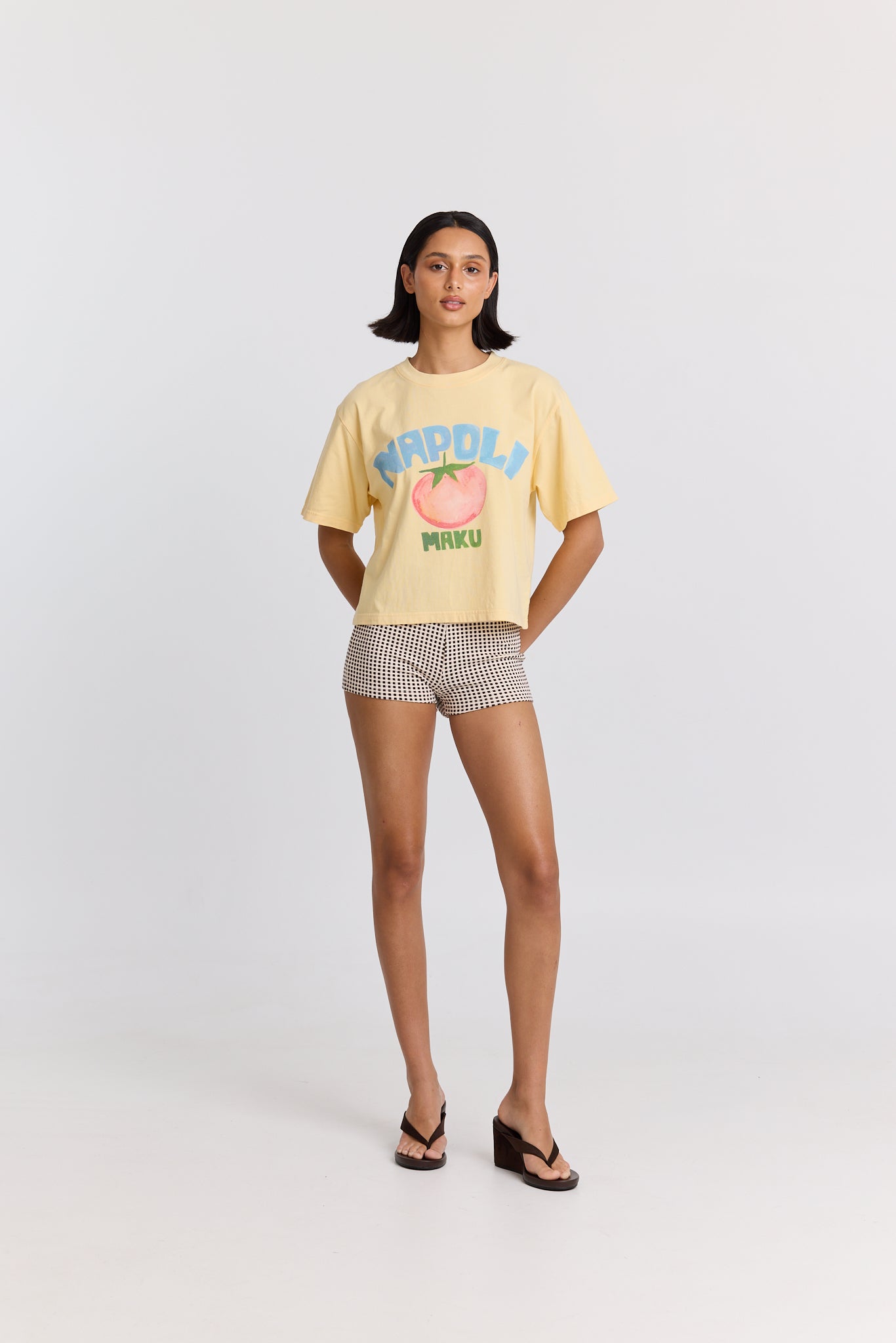 Napoli Boxy Crop Tee