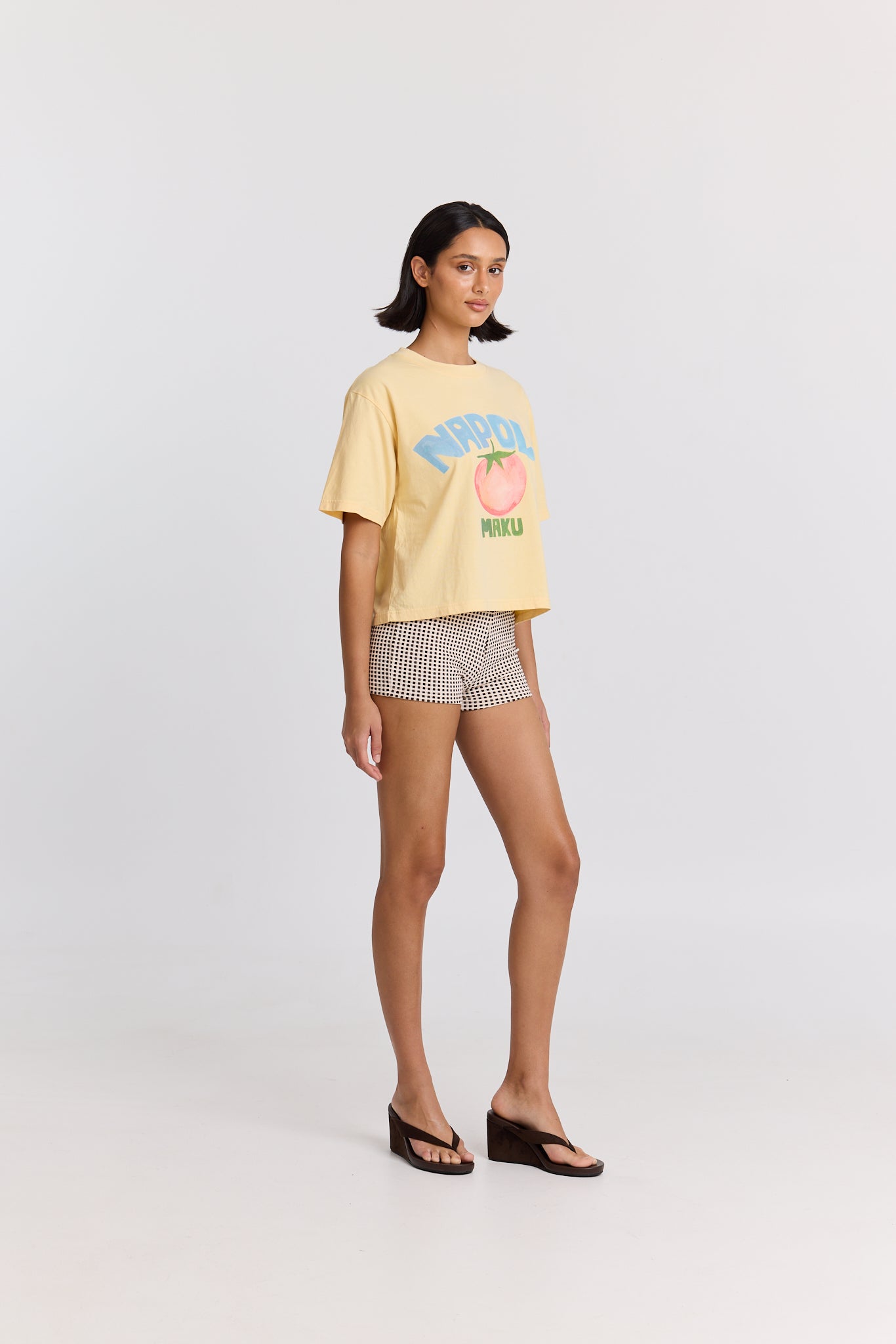 Napoli Boxy Crop Tee