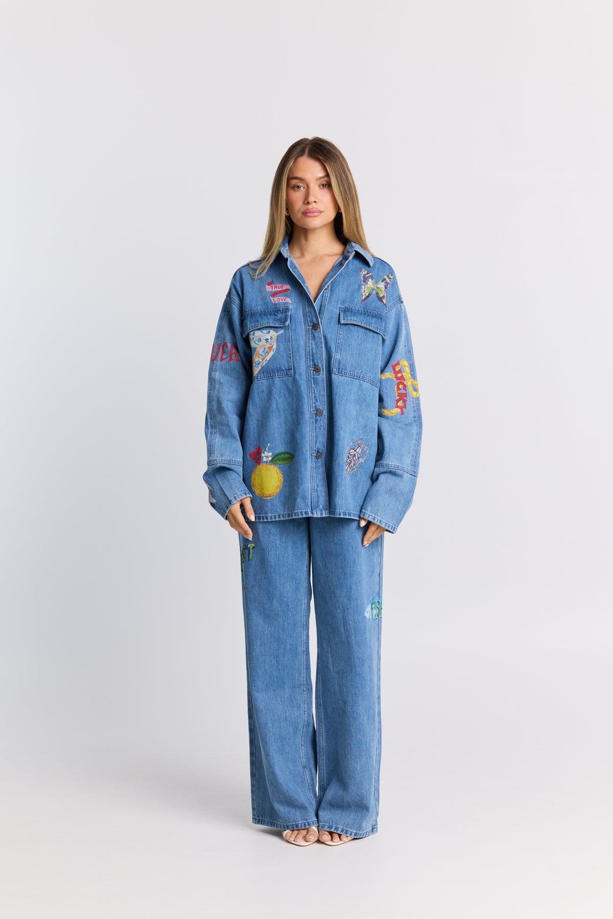 Tattoo Denim Jean