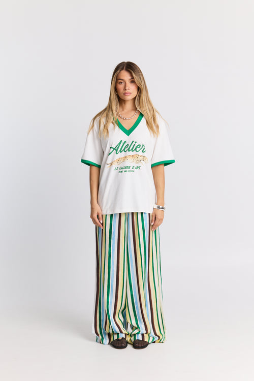 Atelier V-Neck Tee- Pre Order