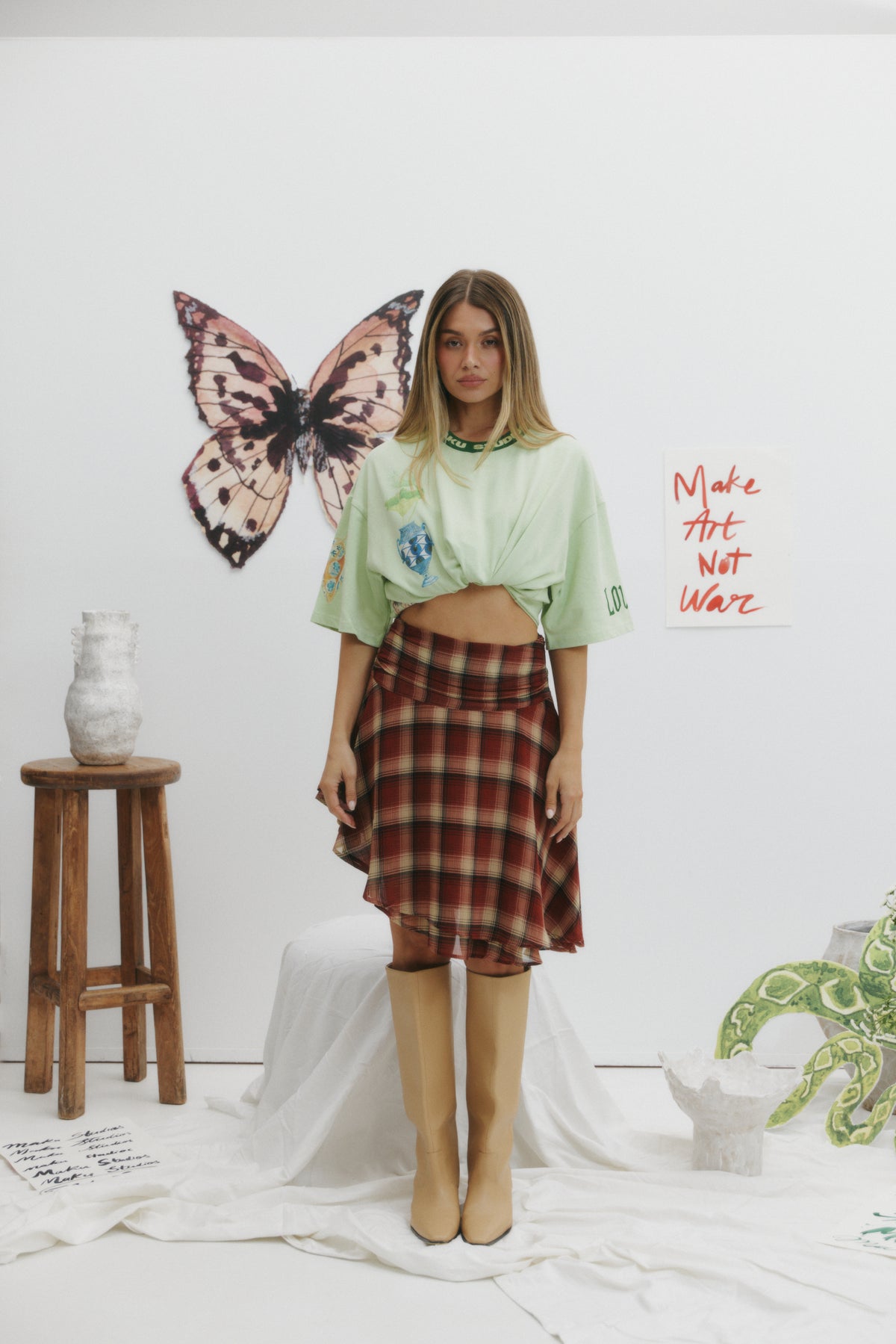 Tattoo Studio Oversized Tee