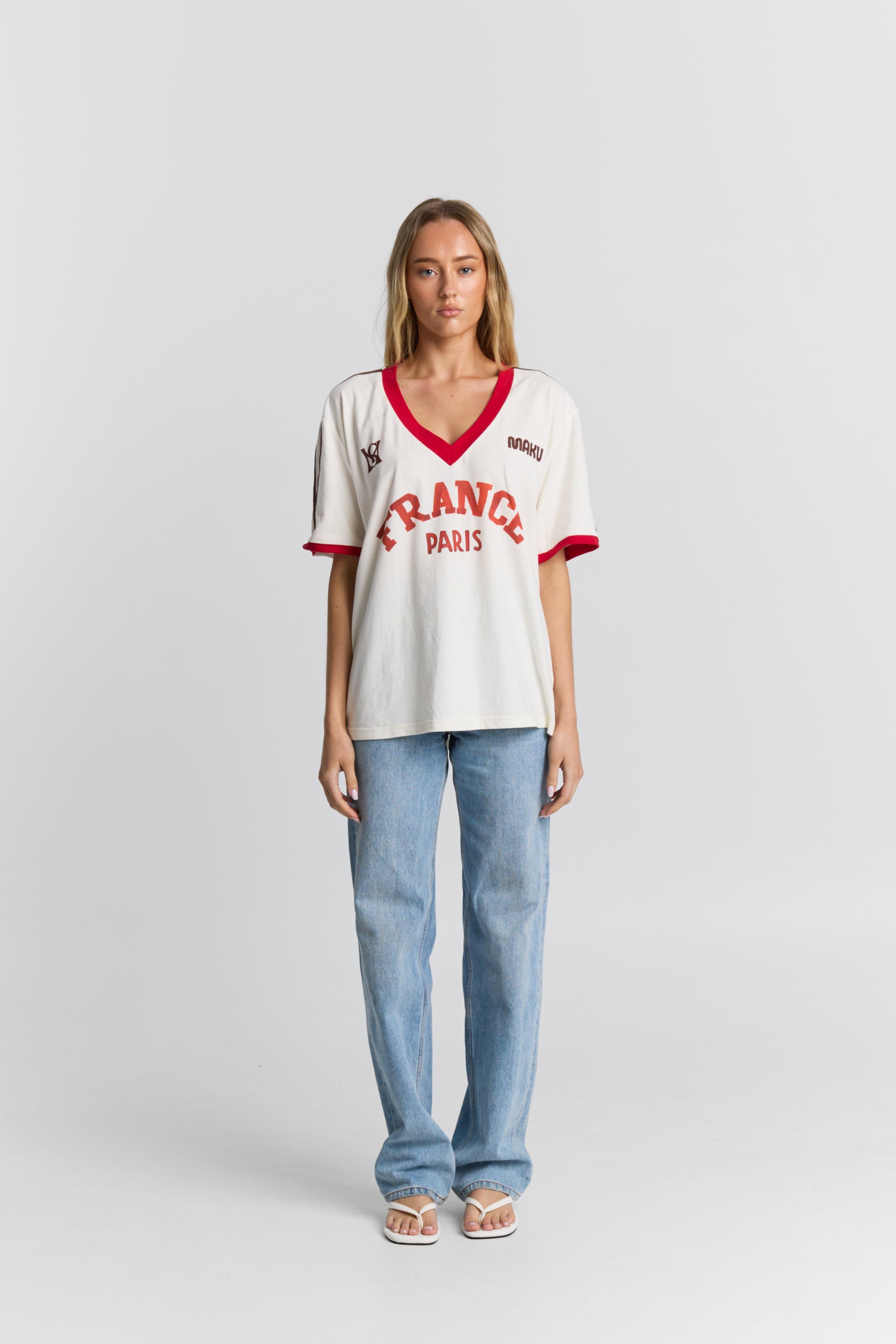France V-Neck Tee