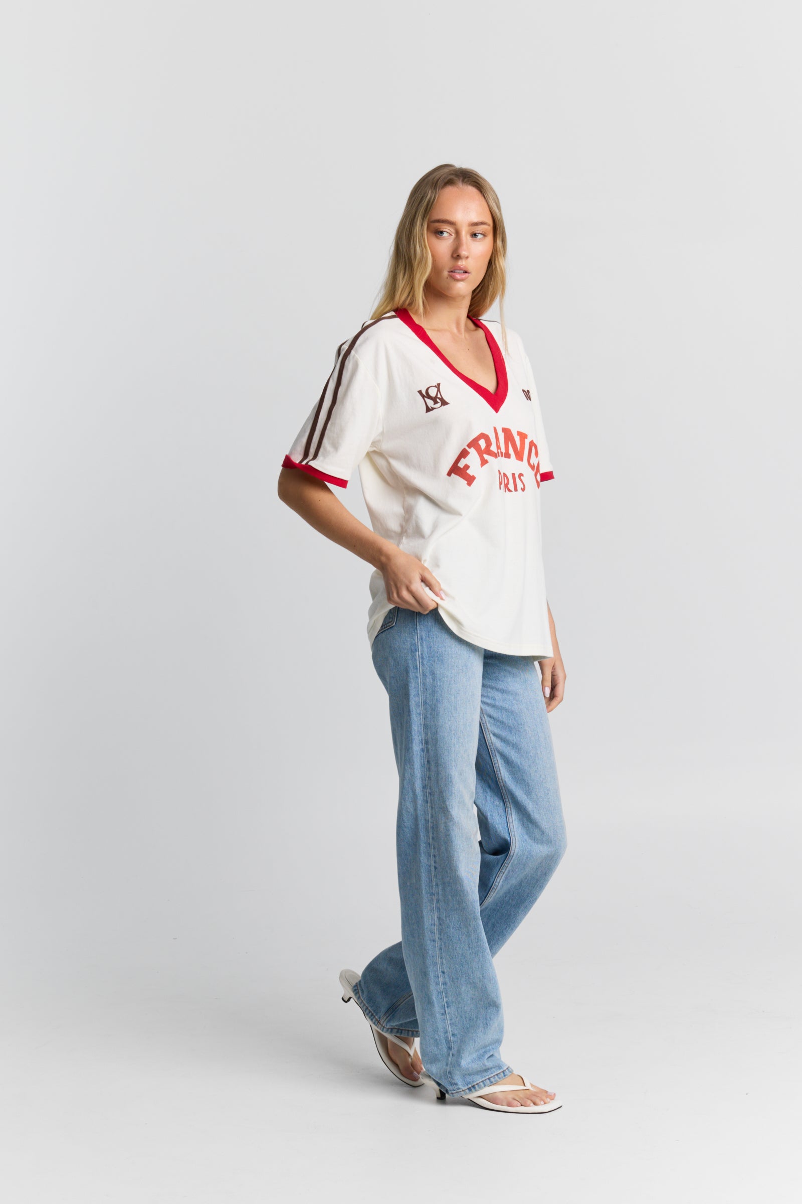 France V-Neck Tee