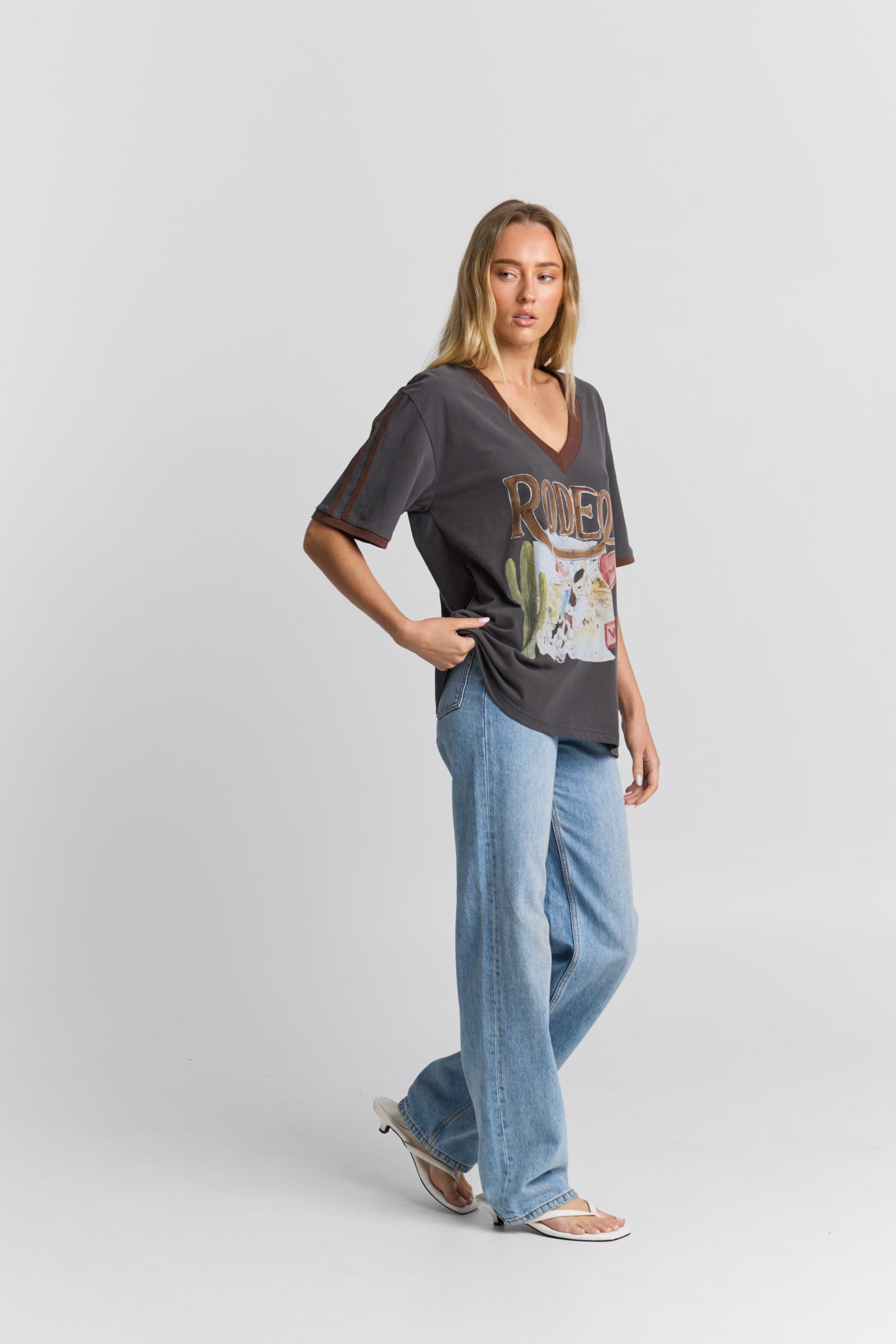 Rodeo V-Neck Tee
