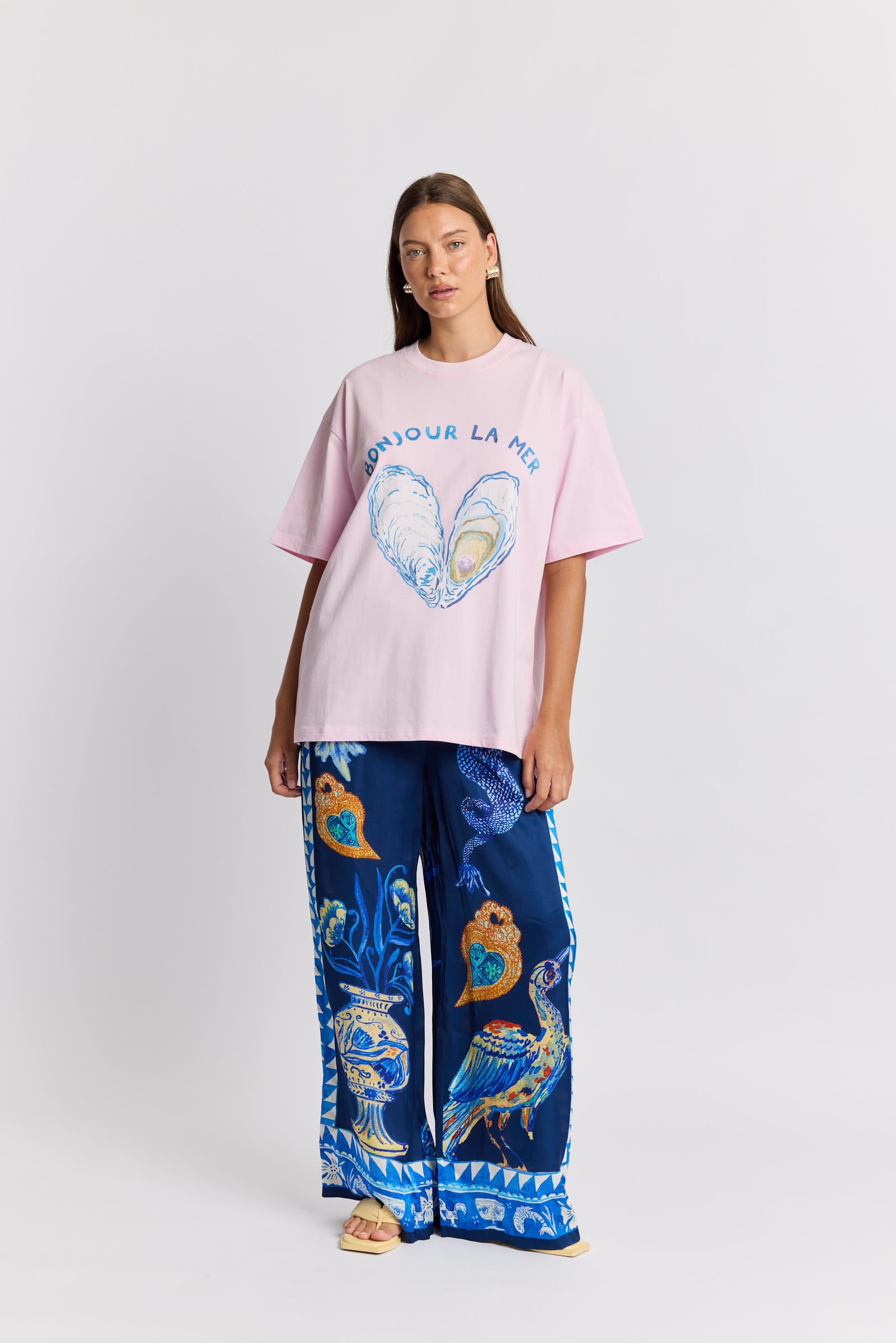 Bonjour La Mer Oversize Tee