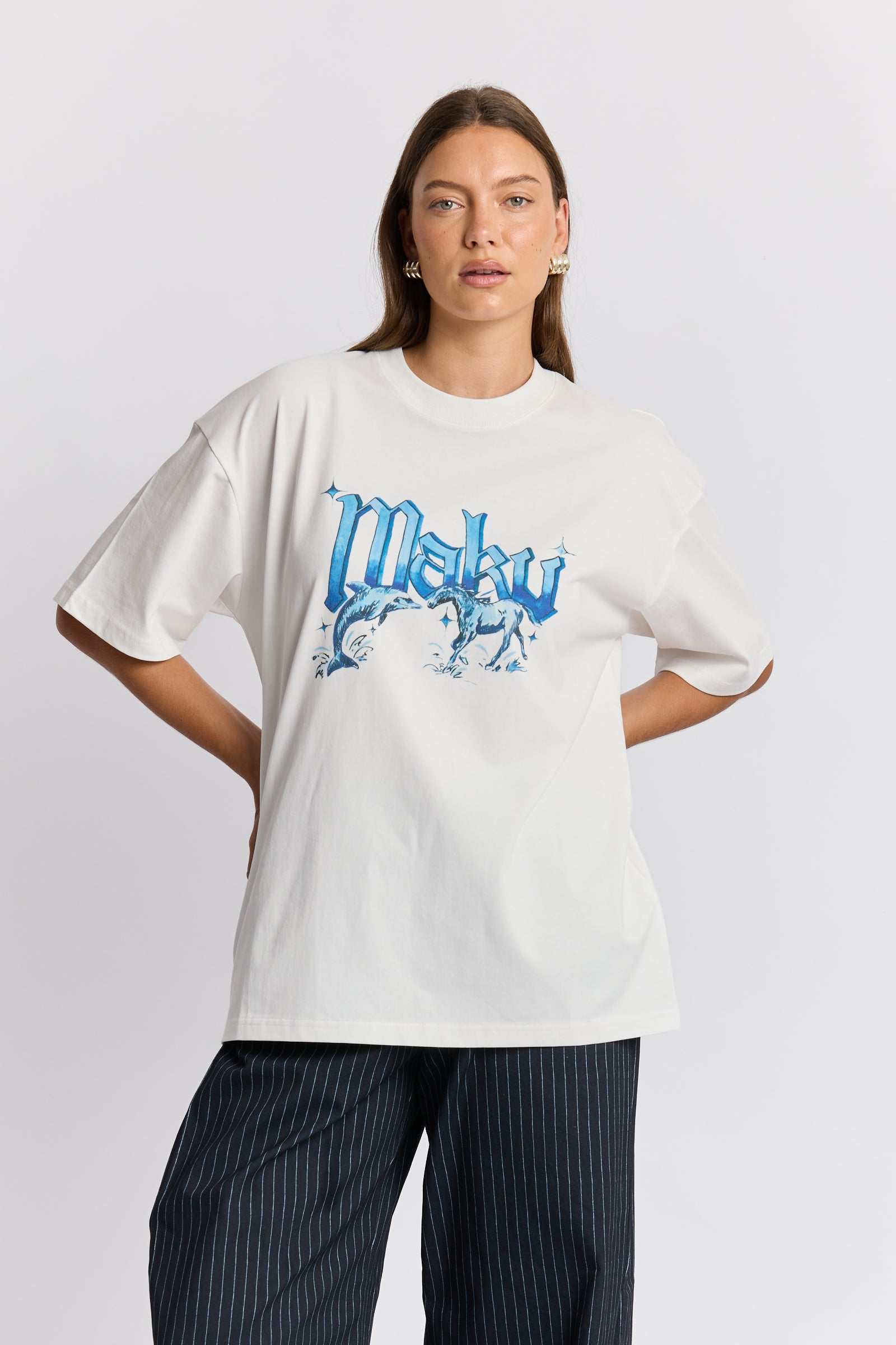 Nautical Oversize Tee