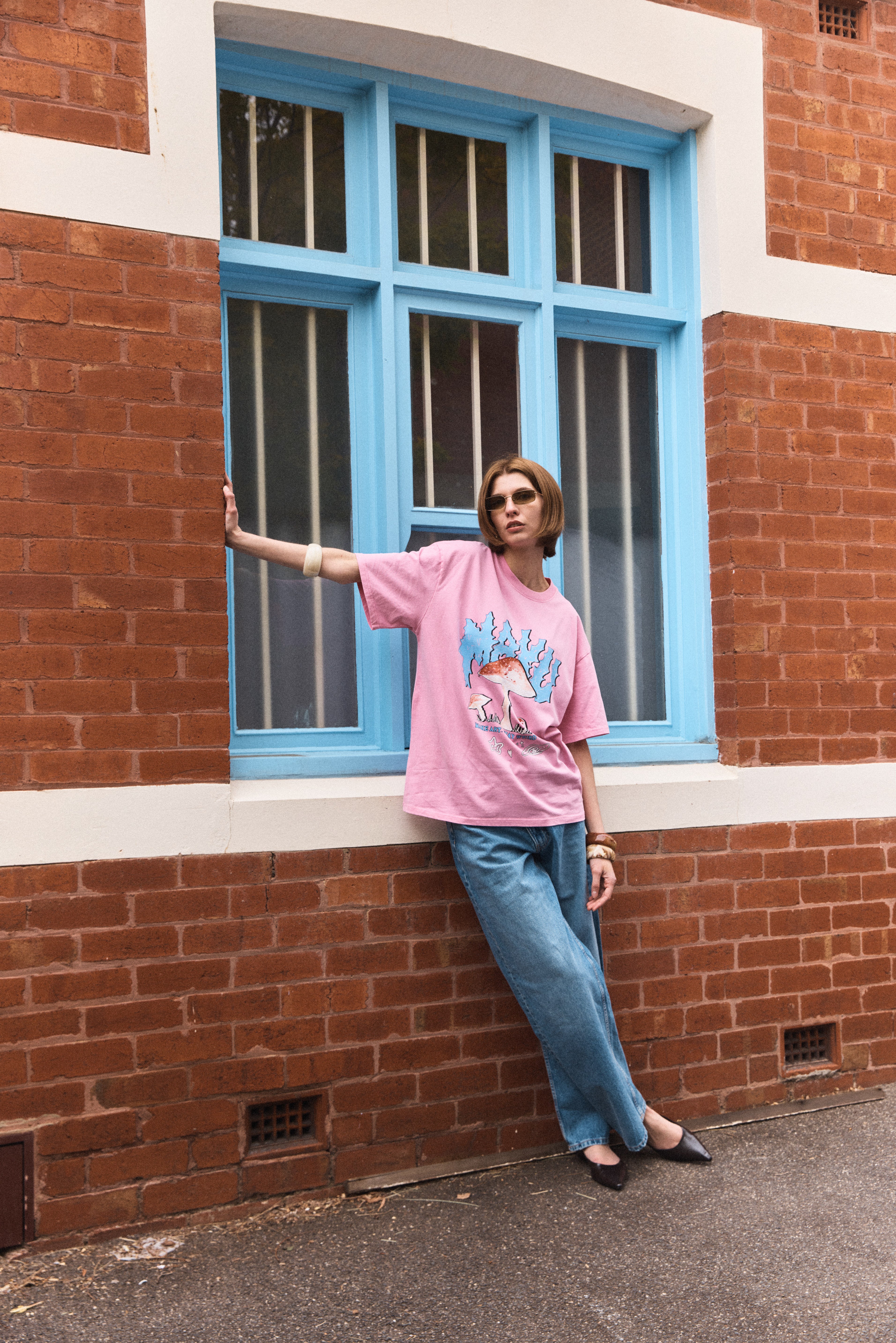 Stay Weird Oversize Tee