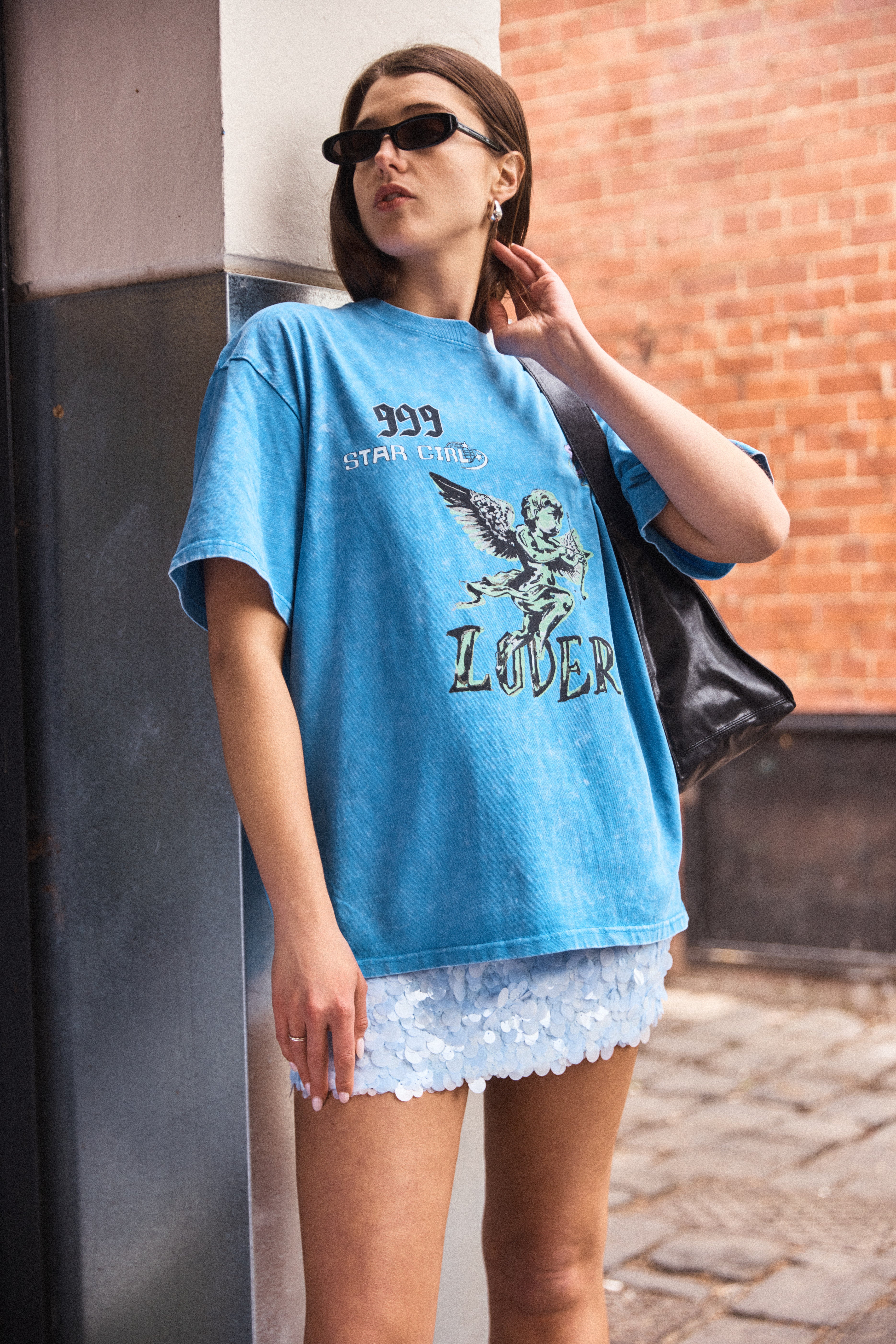 Star Girl Oversize Wash Tee
