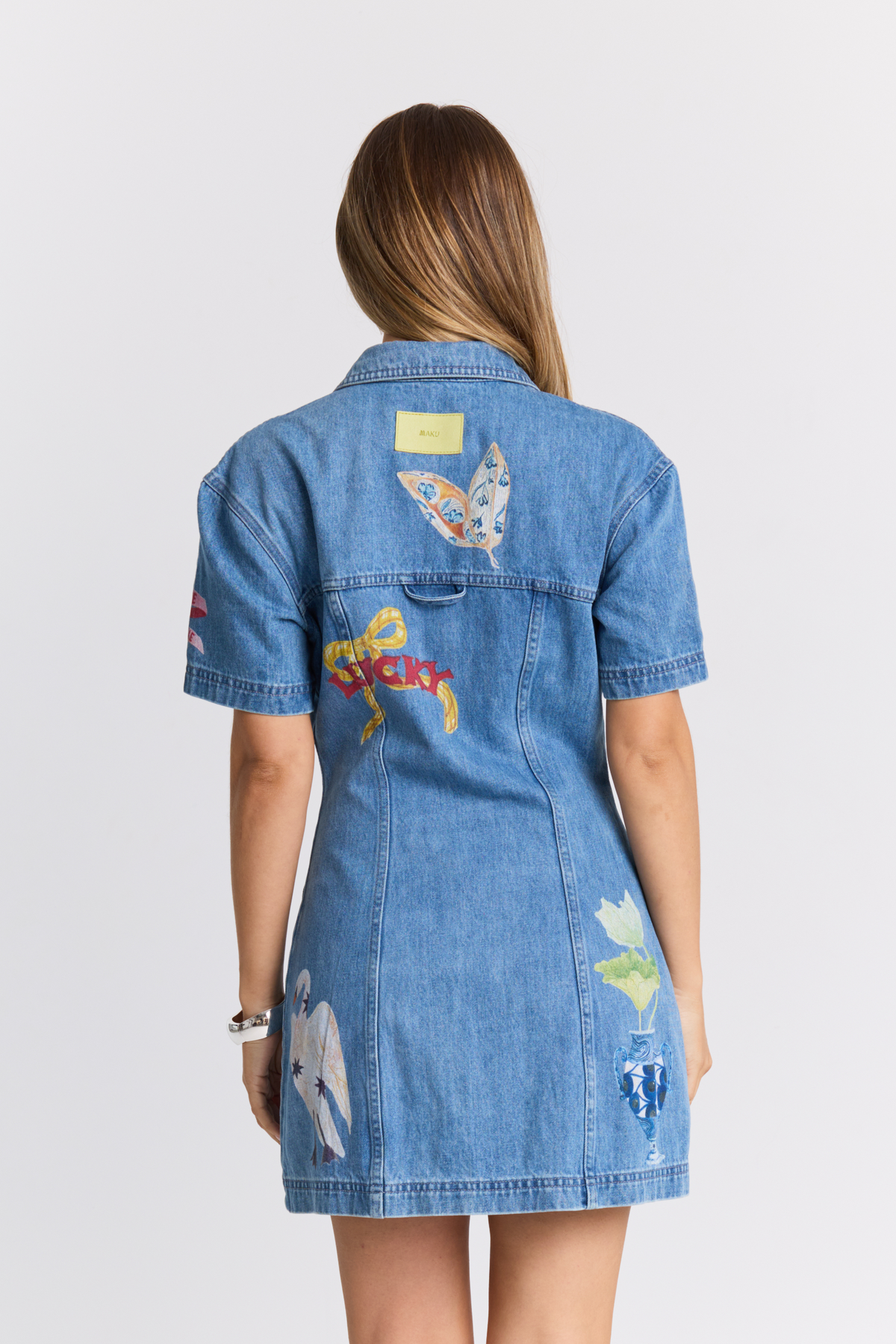 Tattoo Denim Dress