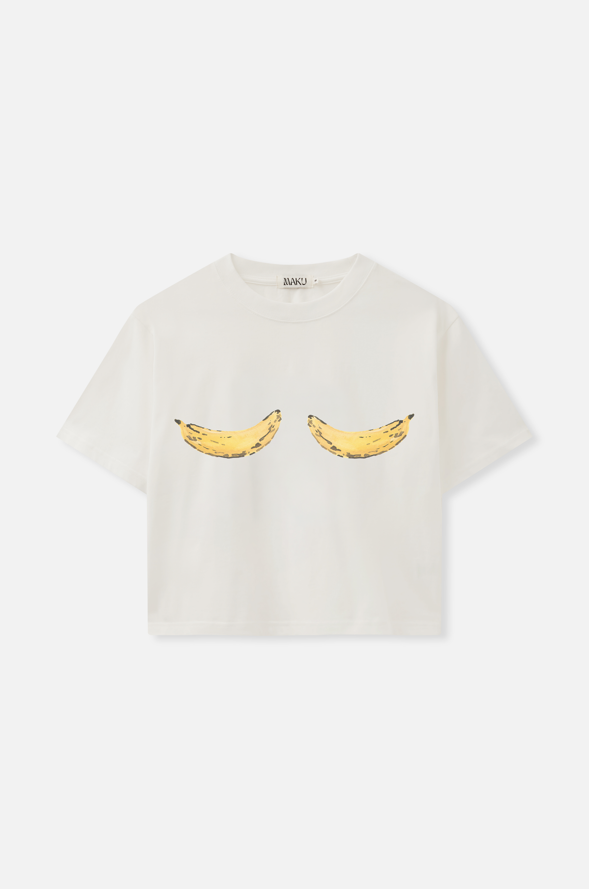 Banana Bra Boxy Crop Tee