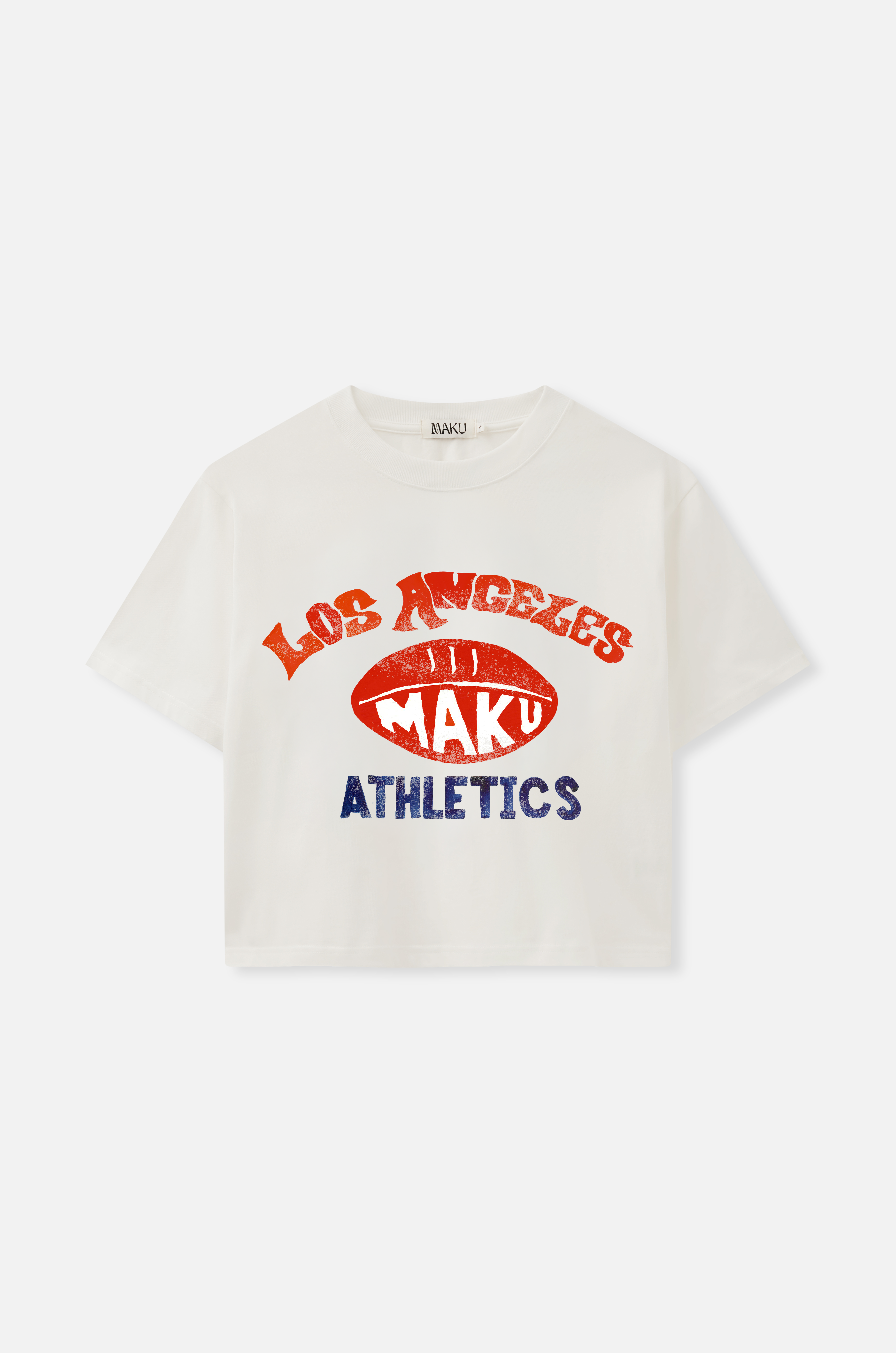 LA Athletics Boxy Crop Tee