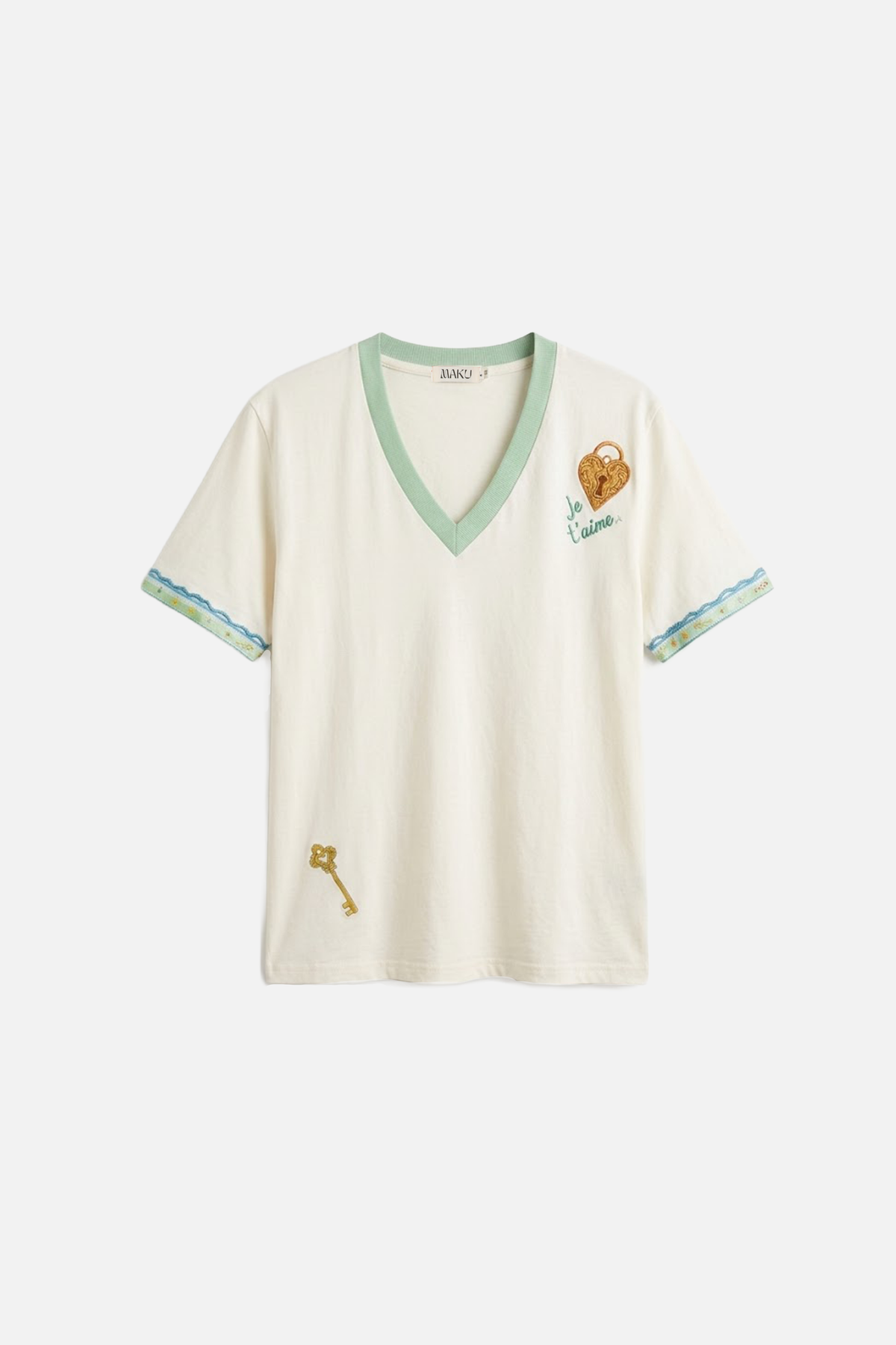 Love Lock V-Neck Tee - COMING SOON